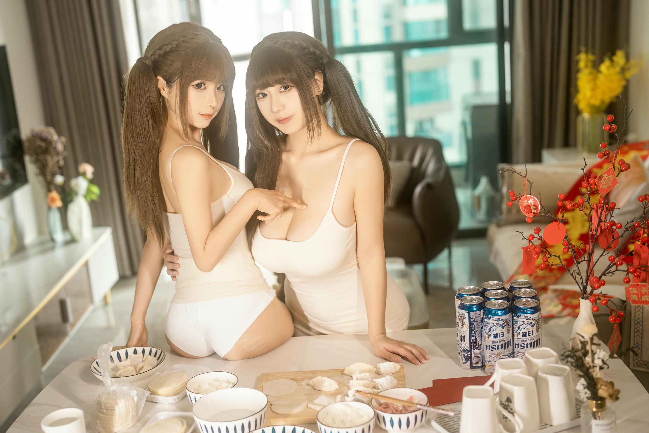 蠢沫沫 NO.283 &浅安安 新年贺岁 [103P-1.88G]_第2集