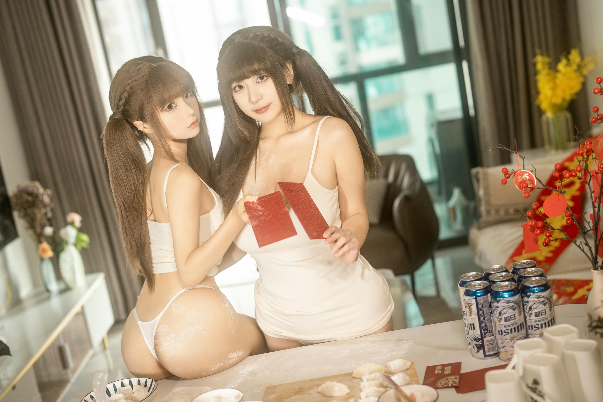 蠢沫沫 NO.283 &浅安安 新年贺岁 [103P-1.88G]_第2集