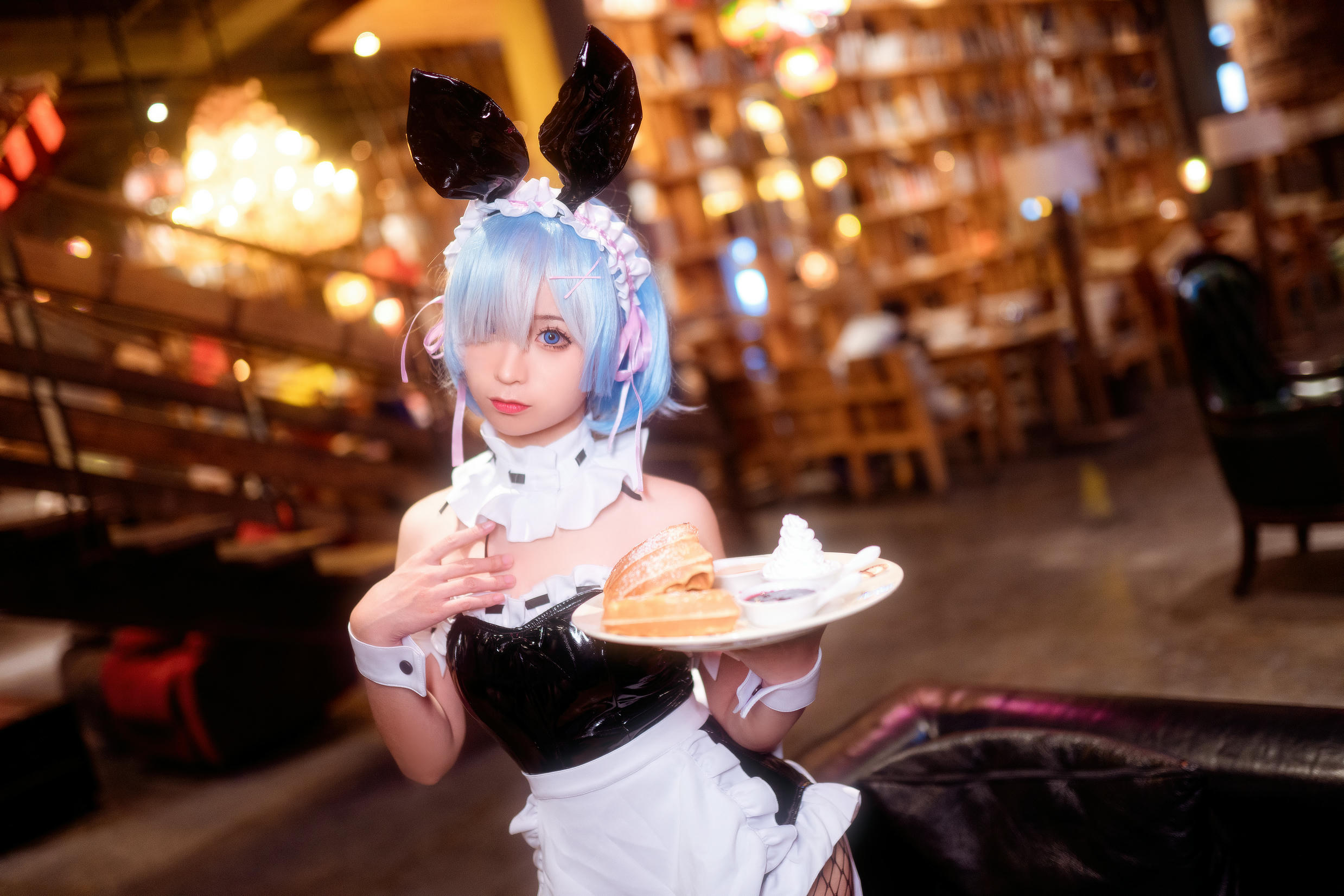 蠢沫沫 NO.029 雷姆兔女郎 [41P 549MB]_第1集