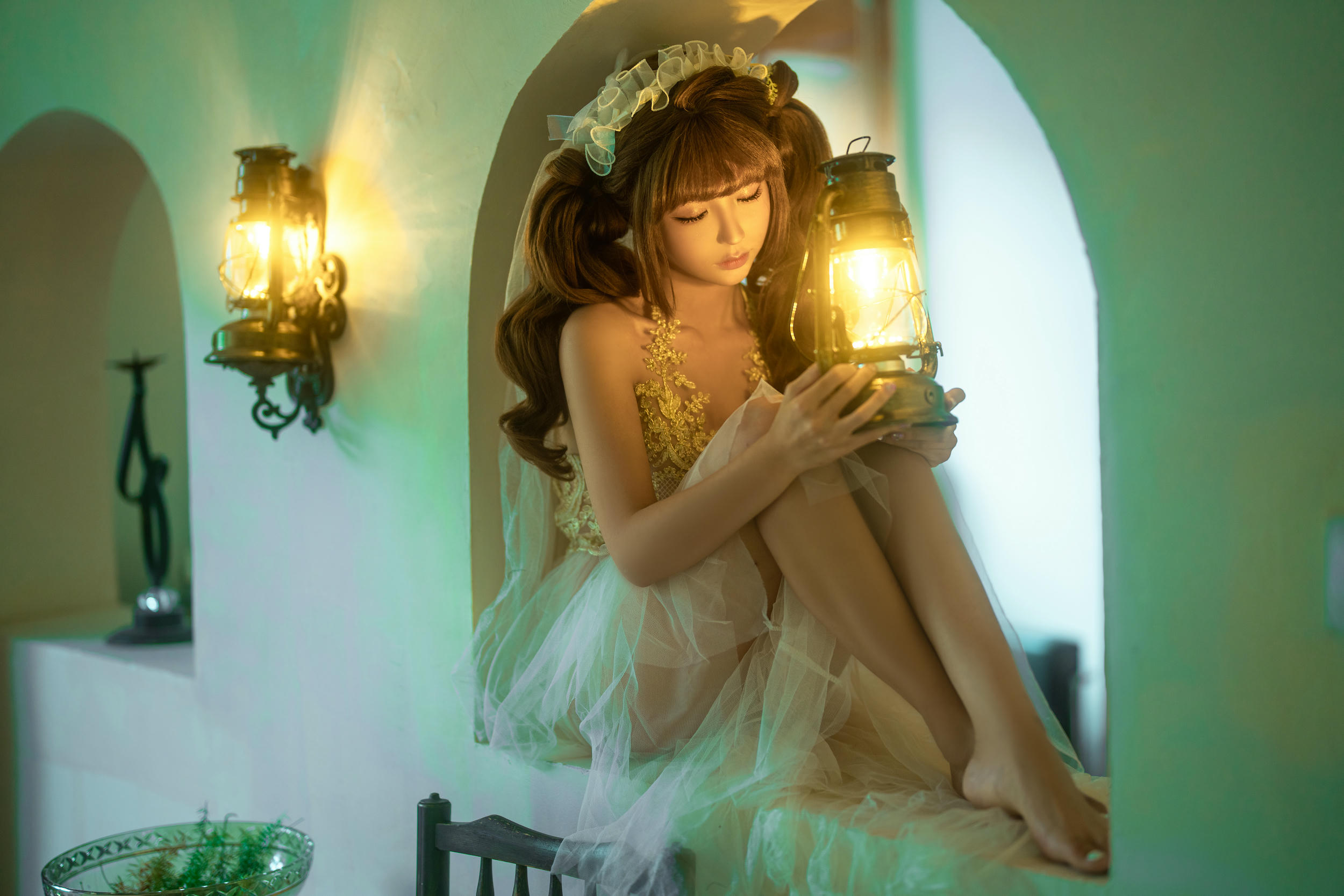 蠢沫沫 NO.286 三月T1订阅《烛灯》[39P 384MB]_第1集