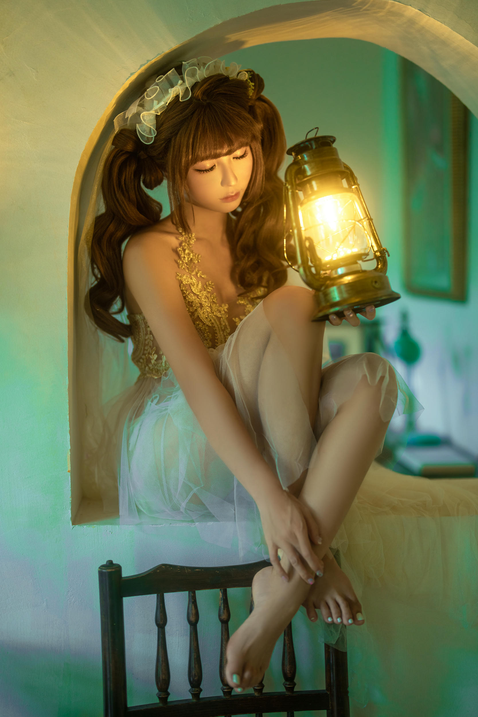 蠢沫沫 NO.286 三月T1订阅《烛灯》[39P 384MB]_第1集