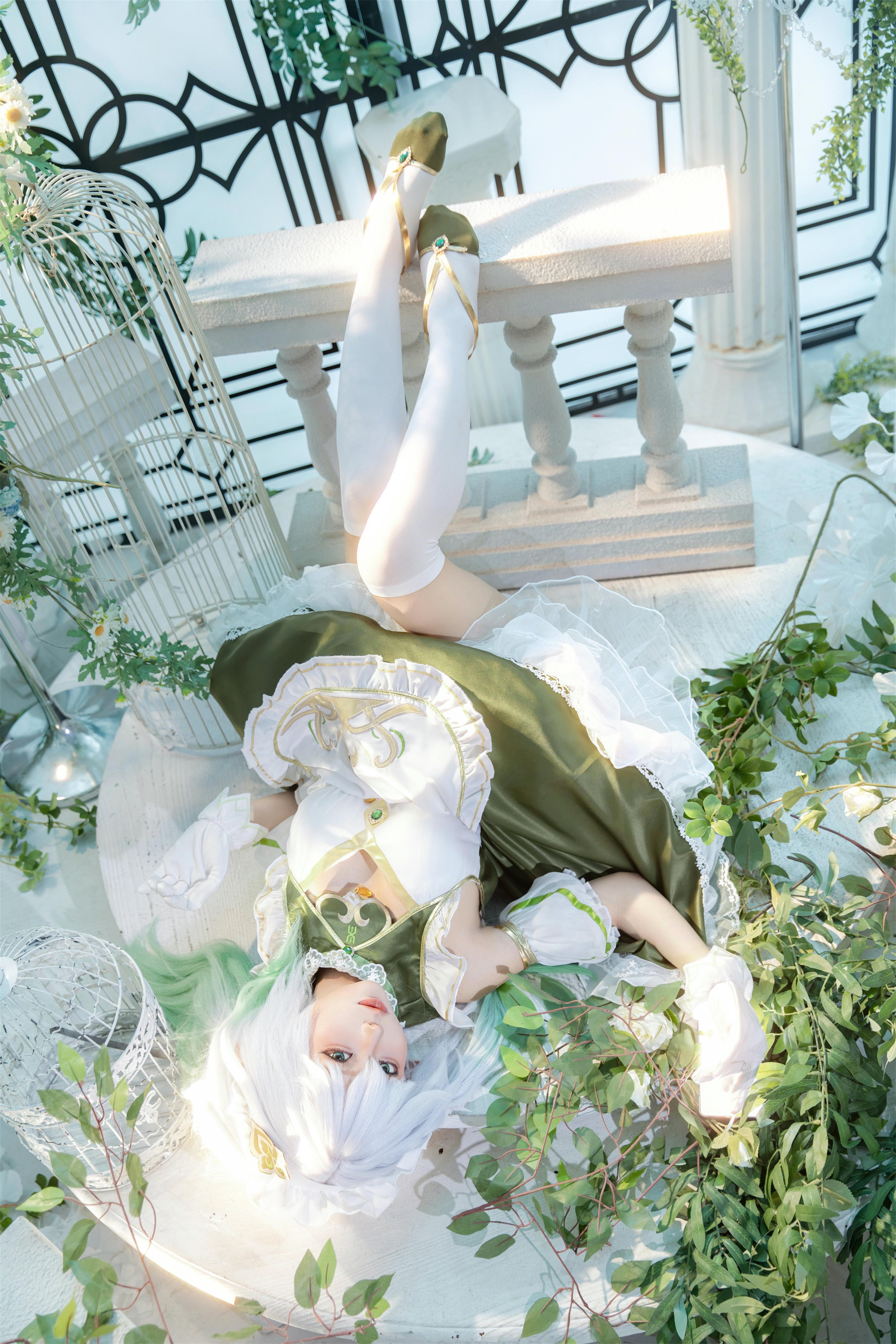 蠢沫沫 NO.287 三月T3赠品《草神女仆纳西妲》[15P 551MB]_第1集