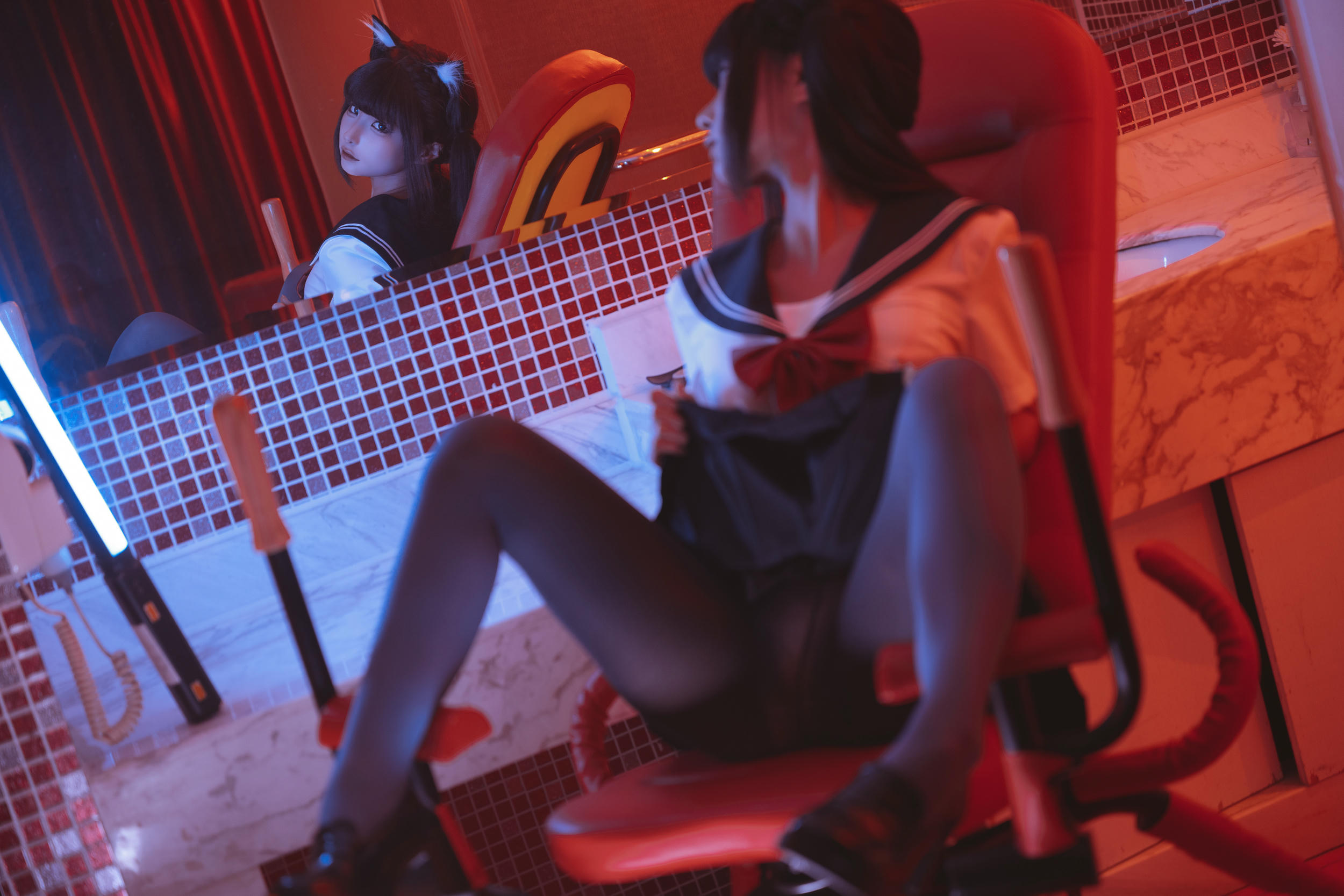 蠢沫沫 NO.290 三月T2订阅《另一面》[57P 596MB]_第1集