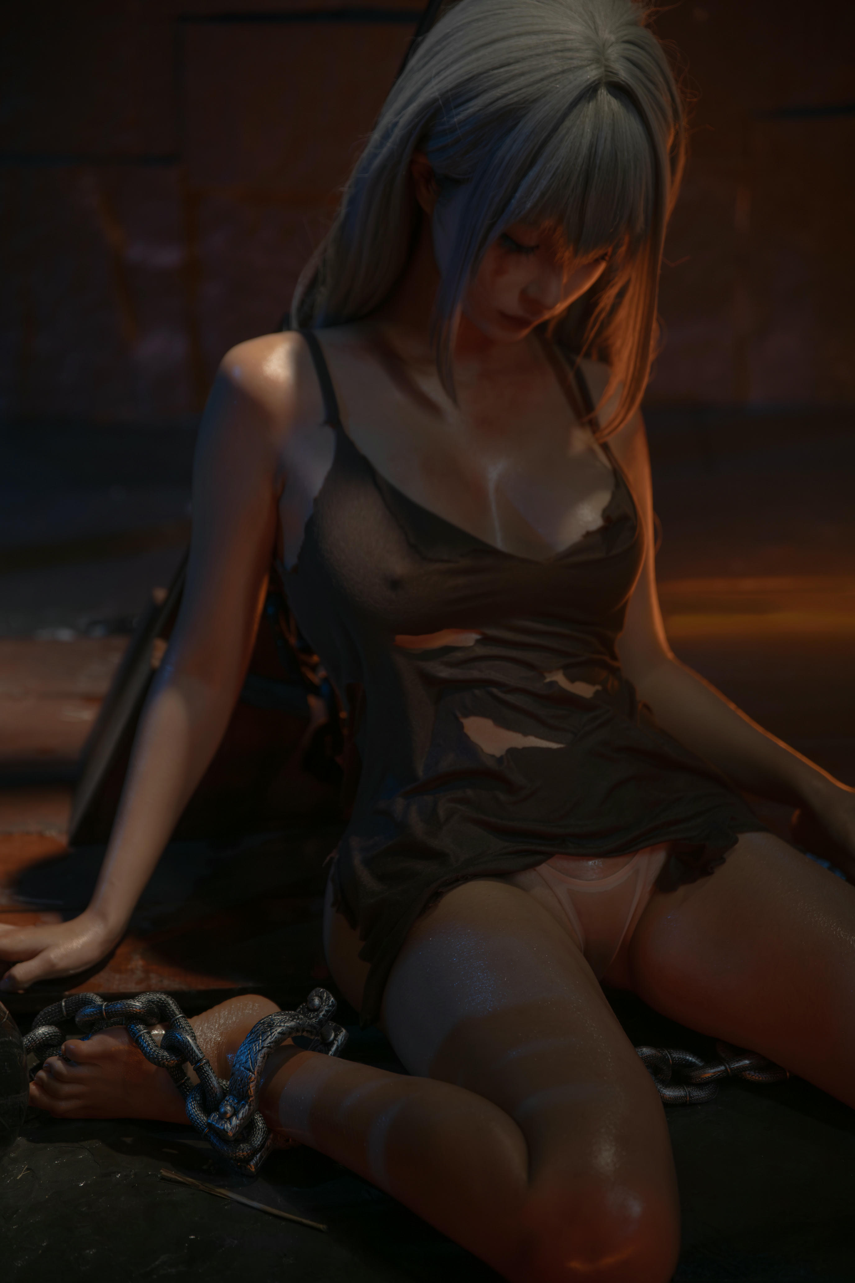 蠢沫沫 NO.294 希尔薇 [83P2V 1.32GB]_第2集