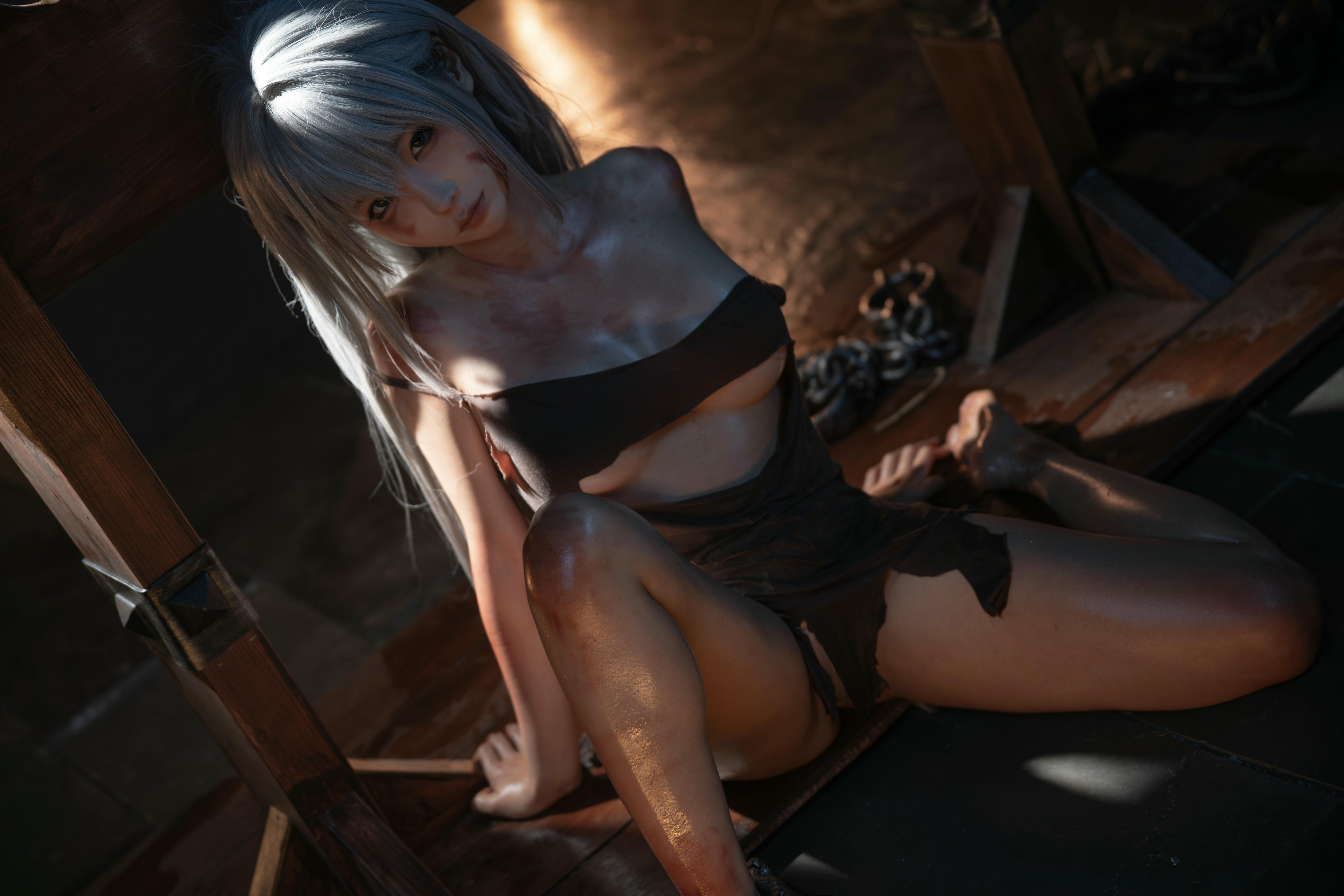 蠢沫沫 NO.294 希尔薇 [83P2V 1.32GB]_第4集