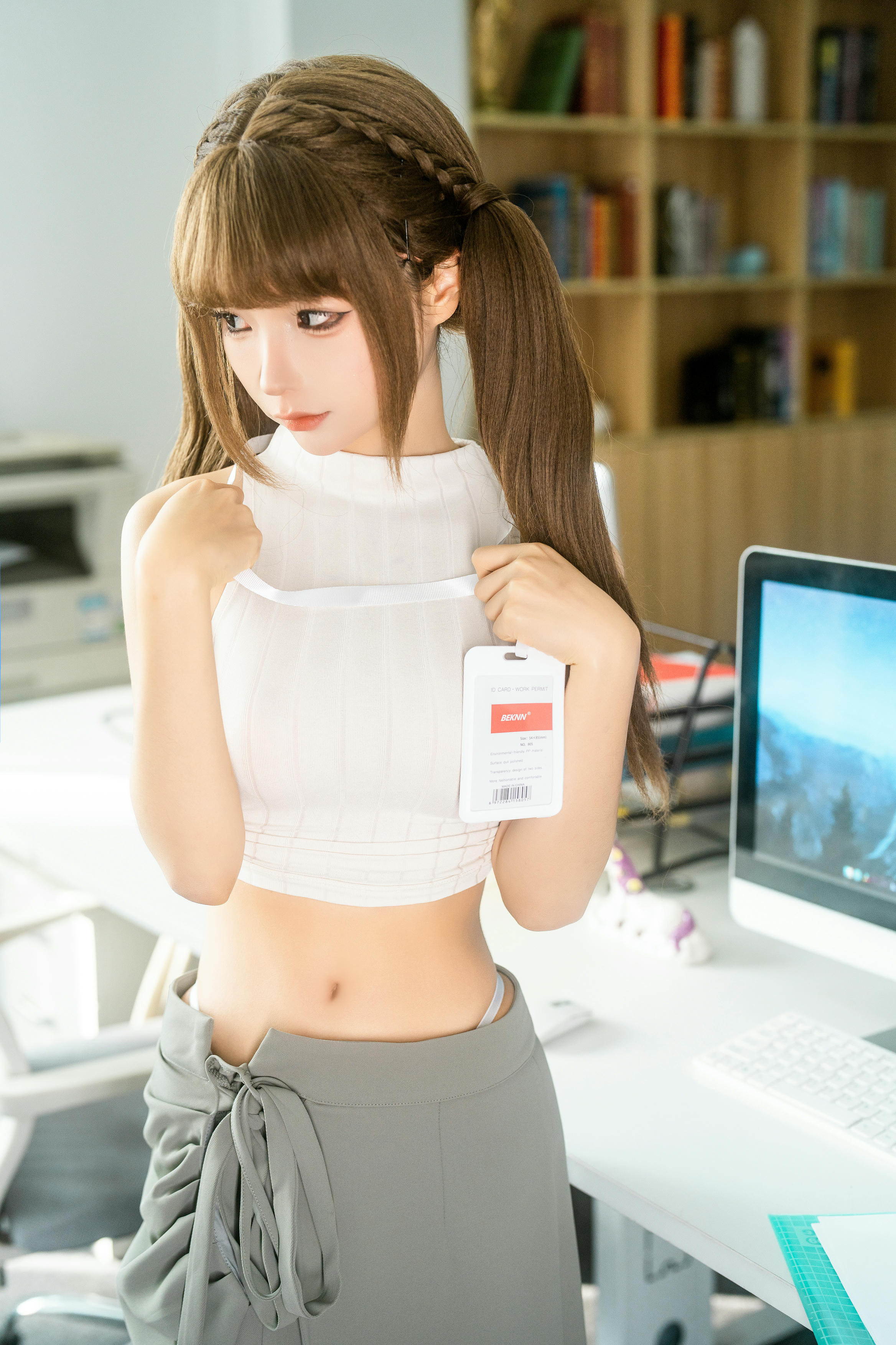 蠢沫沫 NO.299 T3订阅《工作时间》 [98P-2.63GB]_第1集