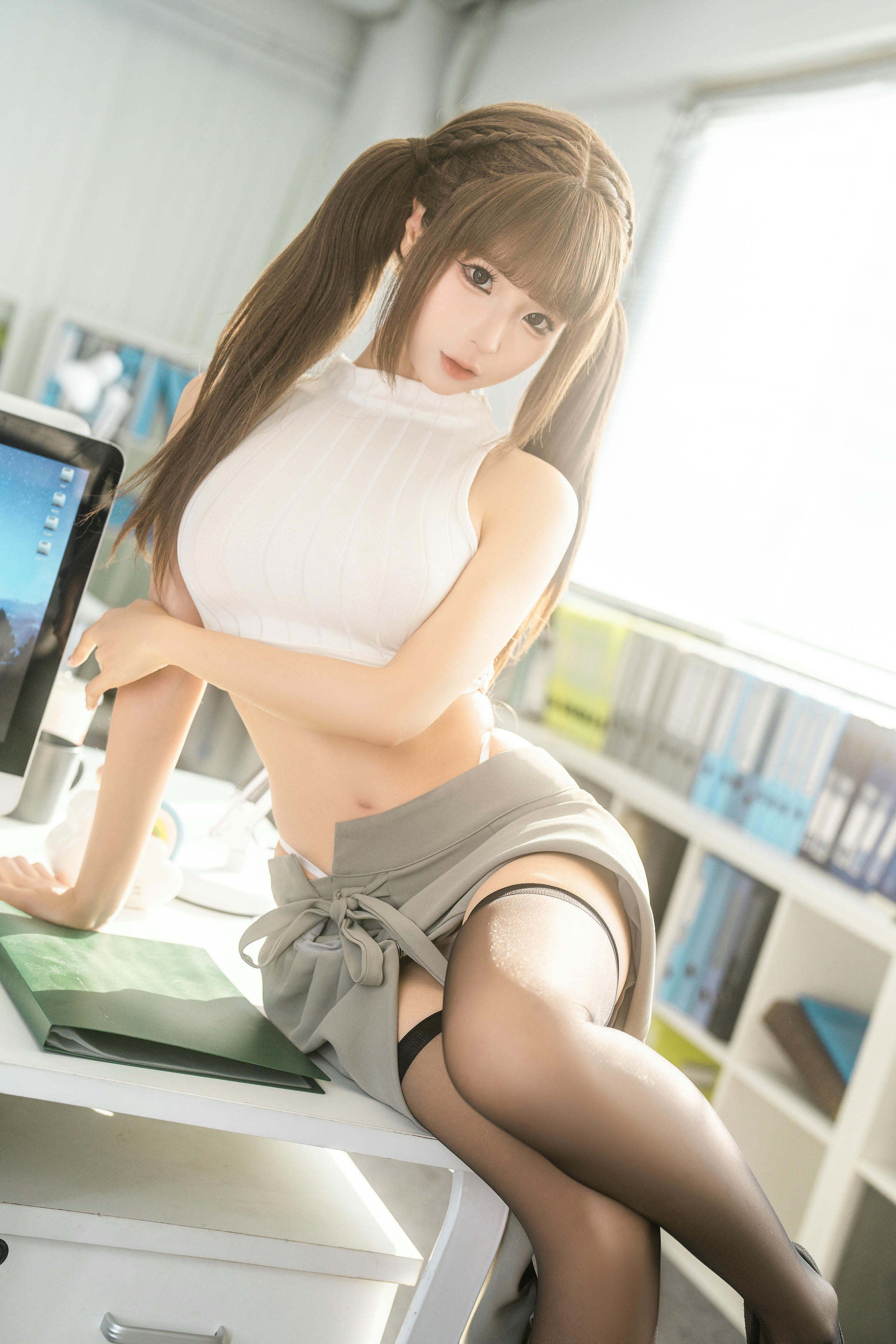 蠢沫沫 NO.299 T3订阅《工作时间》 [98P-2.63GB]_第1集