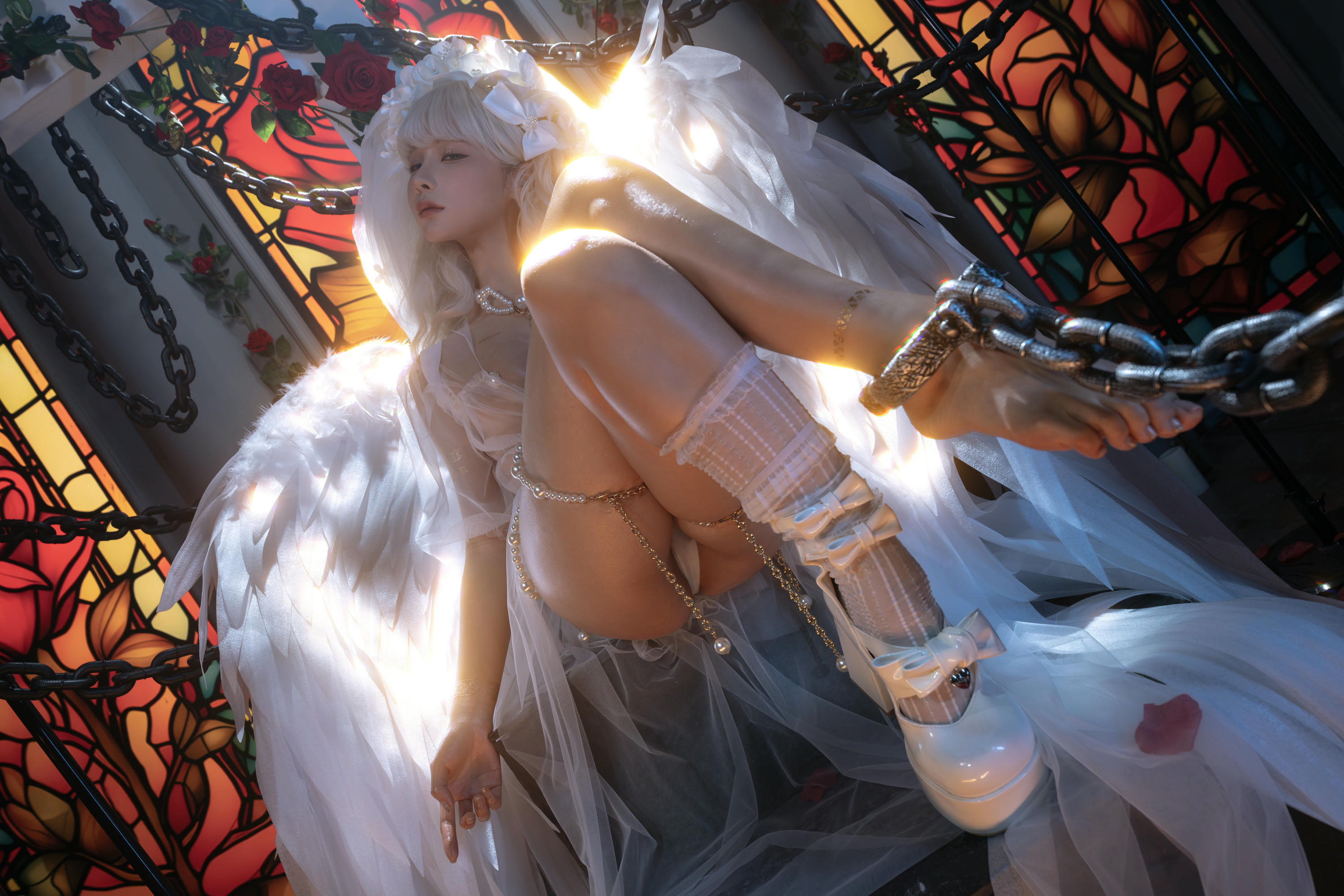 蠢沫沫 NO.305 坠天使 [95P3V 2.32GB]_第2集