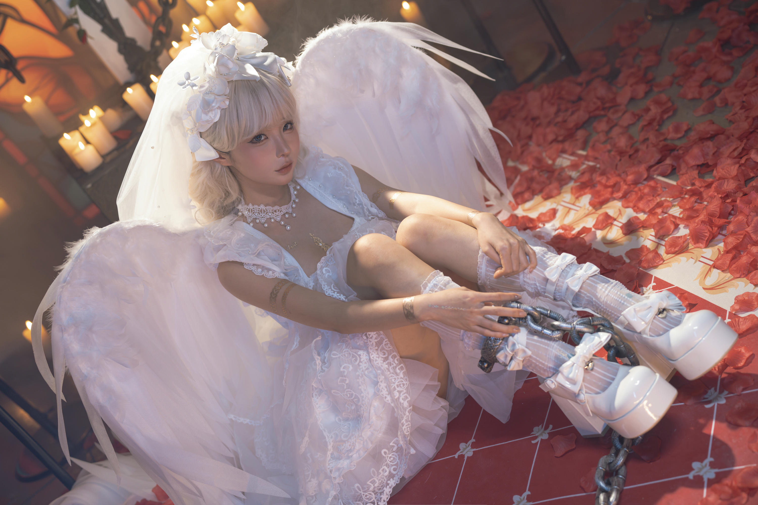 蠢沫沫 NO.305 坠天使 [95P3V 2.32GB]_第4集