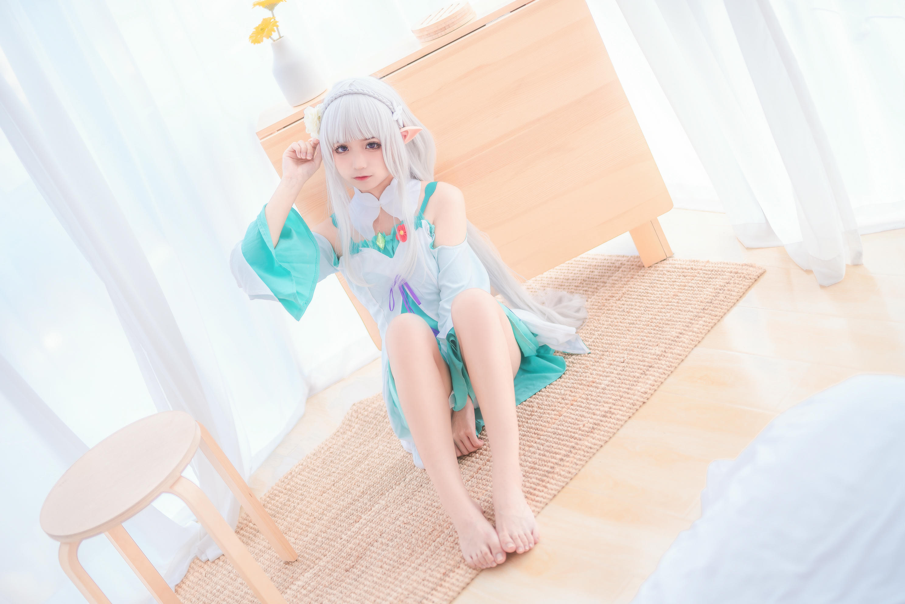 蠢沫沫 NO.031 绿睡衣 [40P 461MB]_第1集