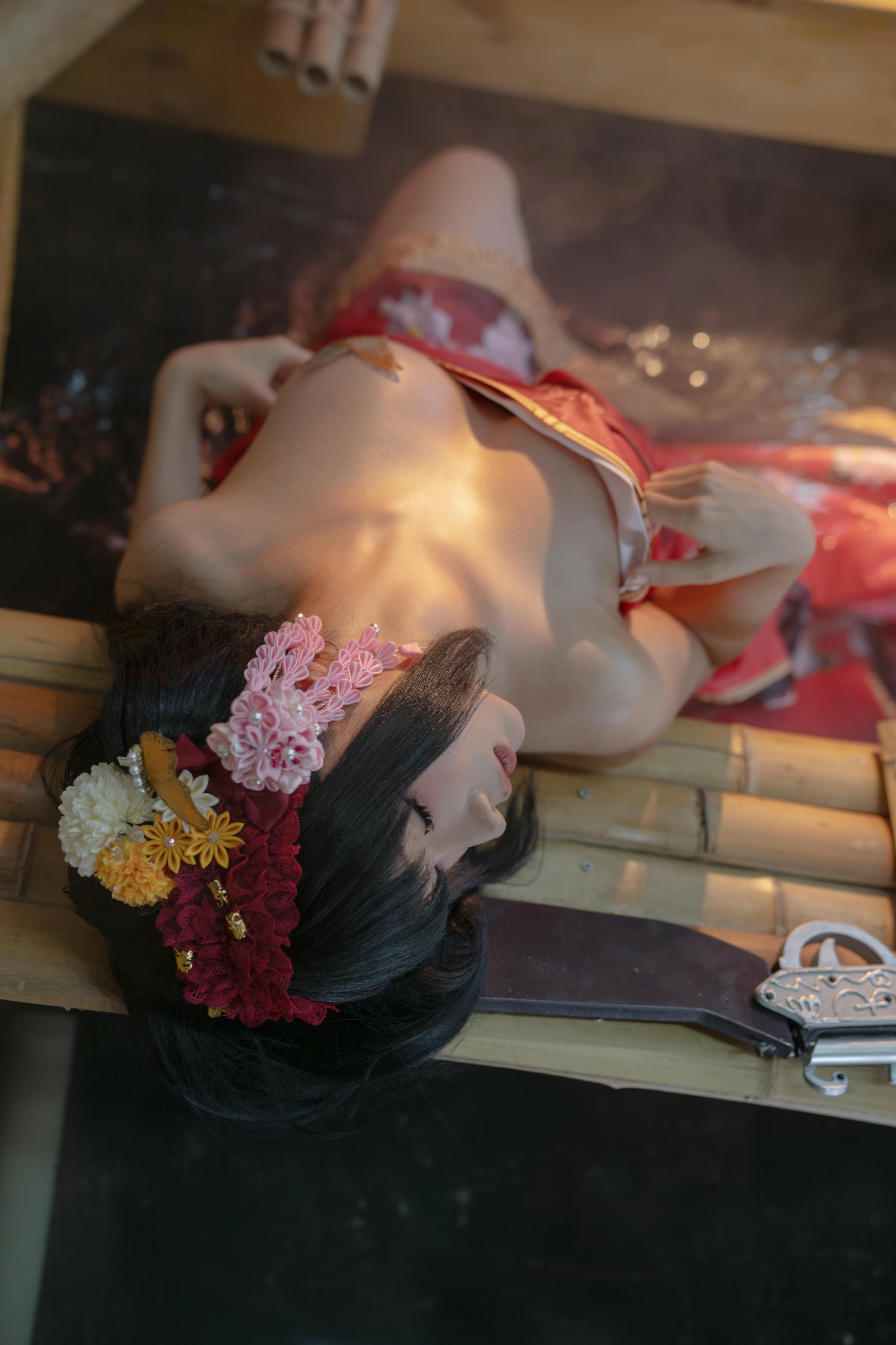 蠢沫沫 NO.310 狂三和服cos [261P9V-2.40GB]-狂三 正片 [147P-1.25GB]_第8集