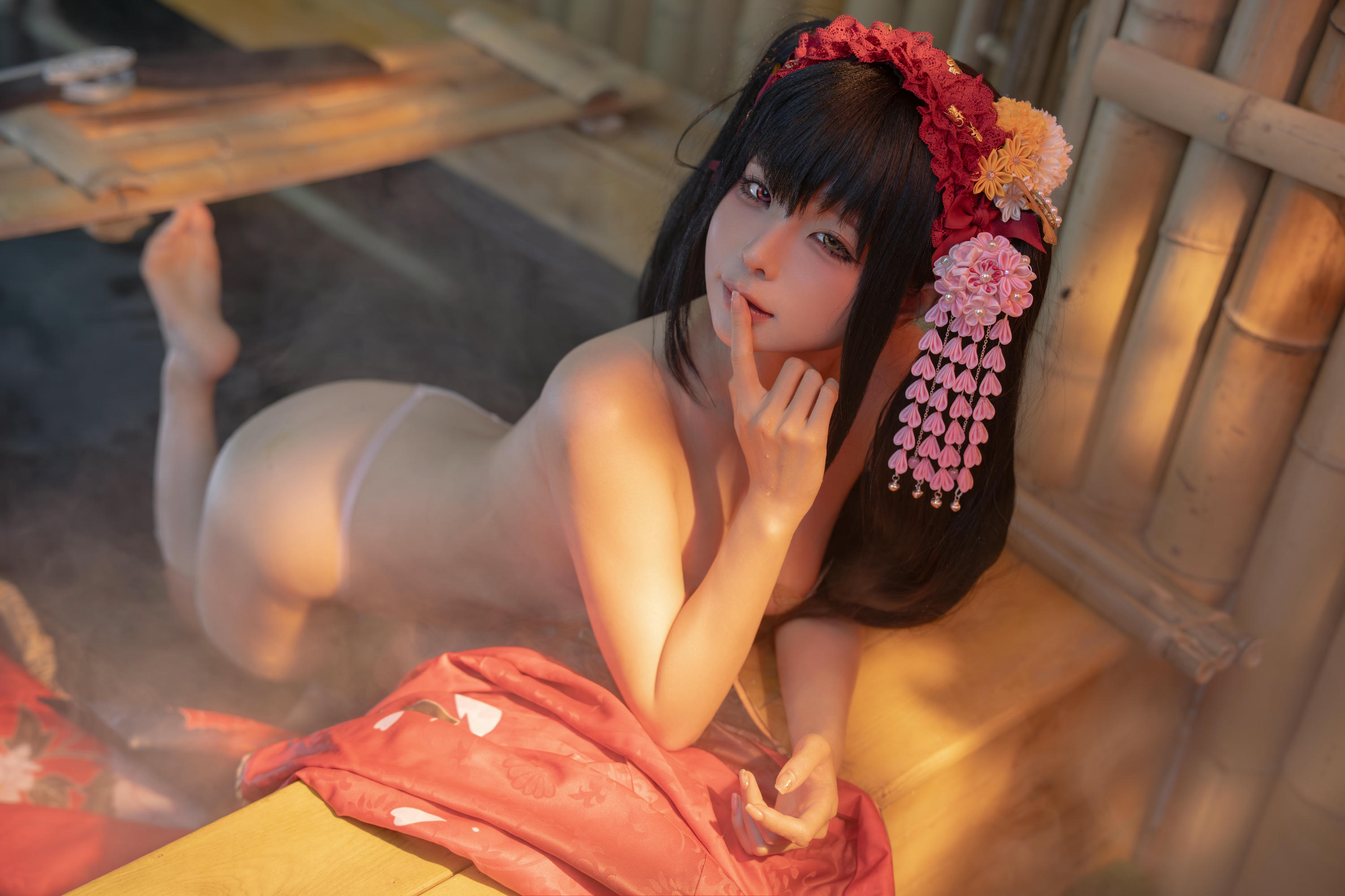 蠢沫沫 NO.310 狂三和服cos [261P9V-2.40GB]-狂三 正片 [147P-1.25GB]_第8集