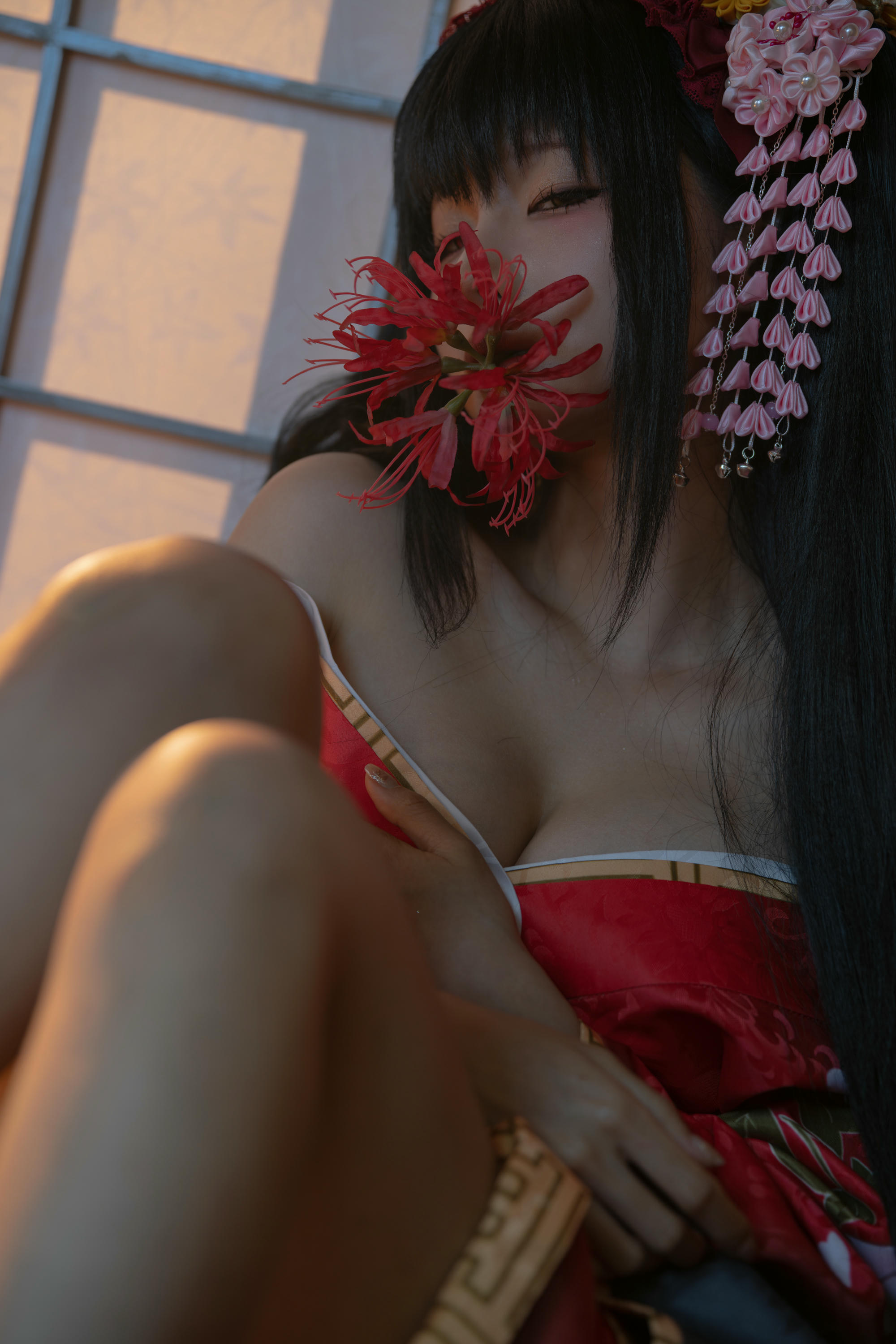 蠢沫沫 NO.310 狂三和服cos [261P9V-2.40GB]-狂三 正片 [147P-1.25GB]_第1集