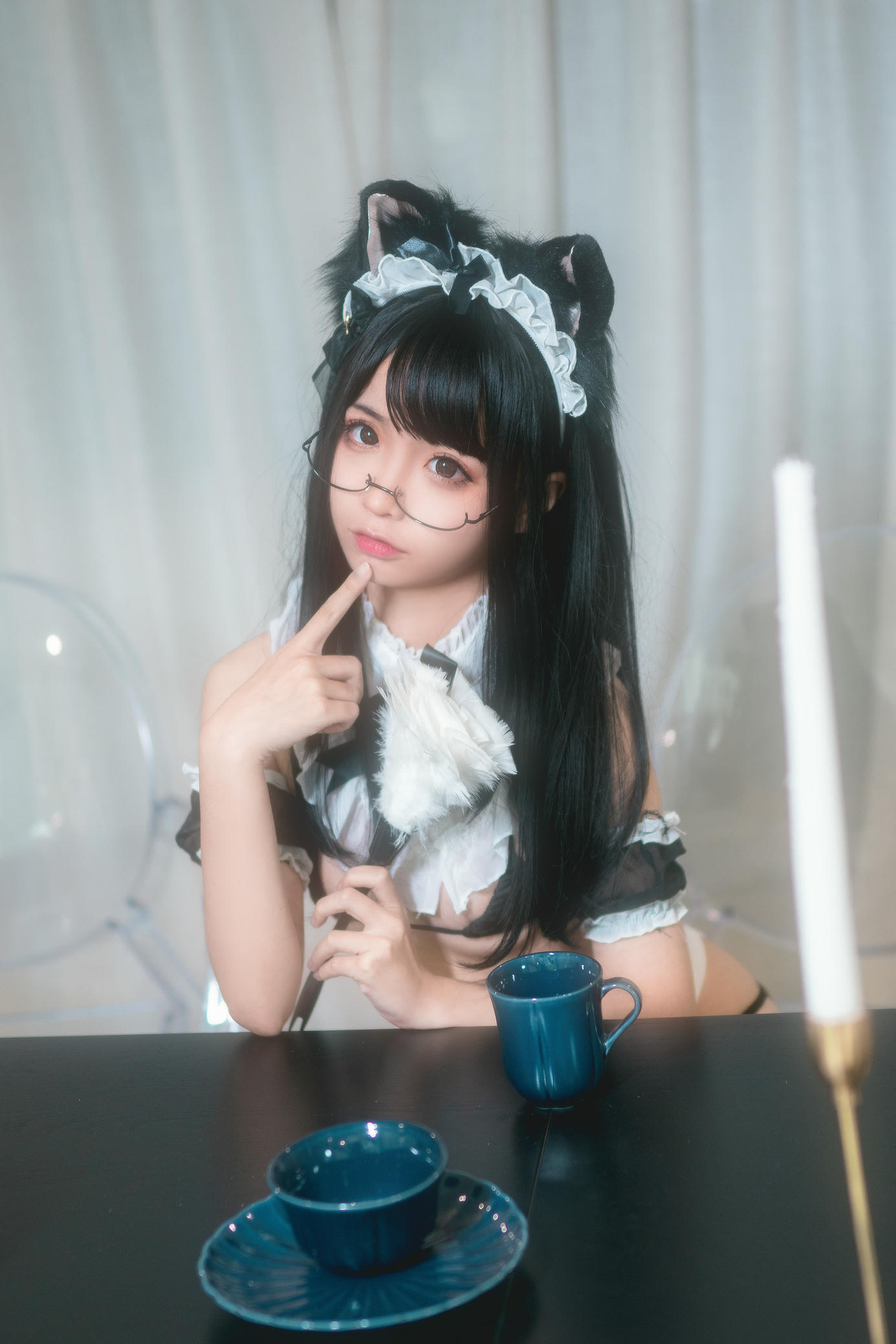 蠢沫沫 NO.035 猫耳女仆 [43P 482MB]_第1集