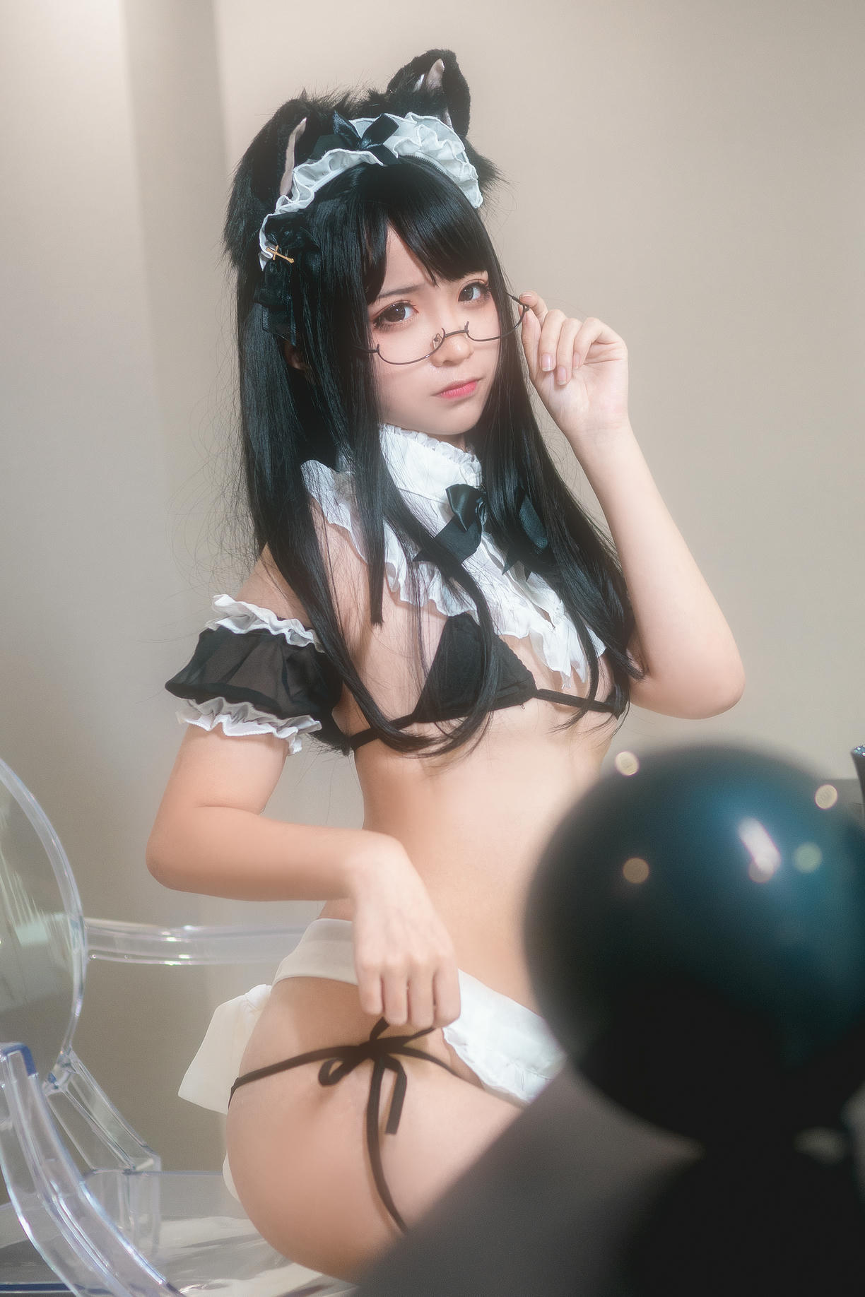 蠢沫沫 NO.035 猫耳女仆 [43P 482MB]_第1集