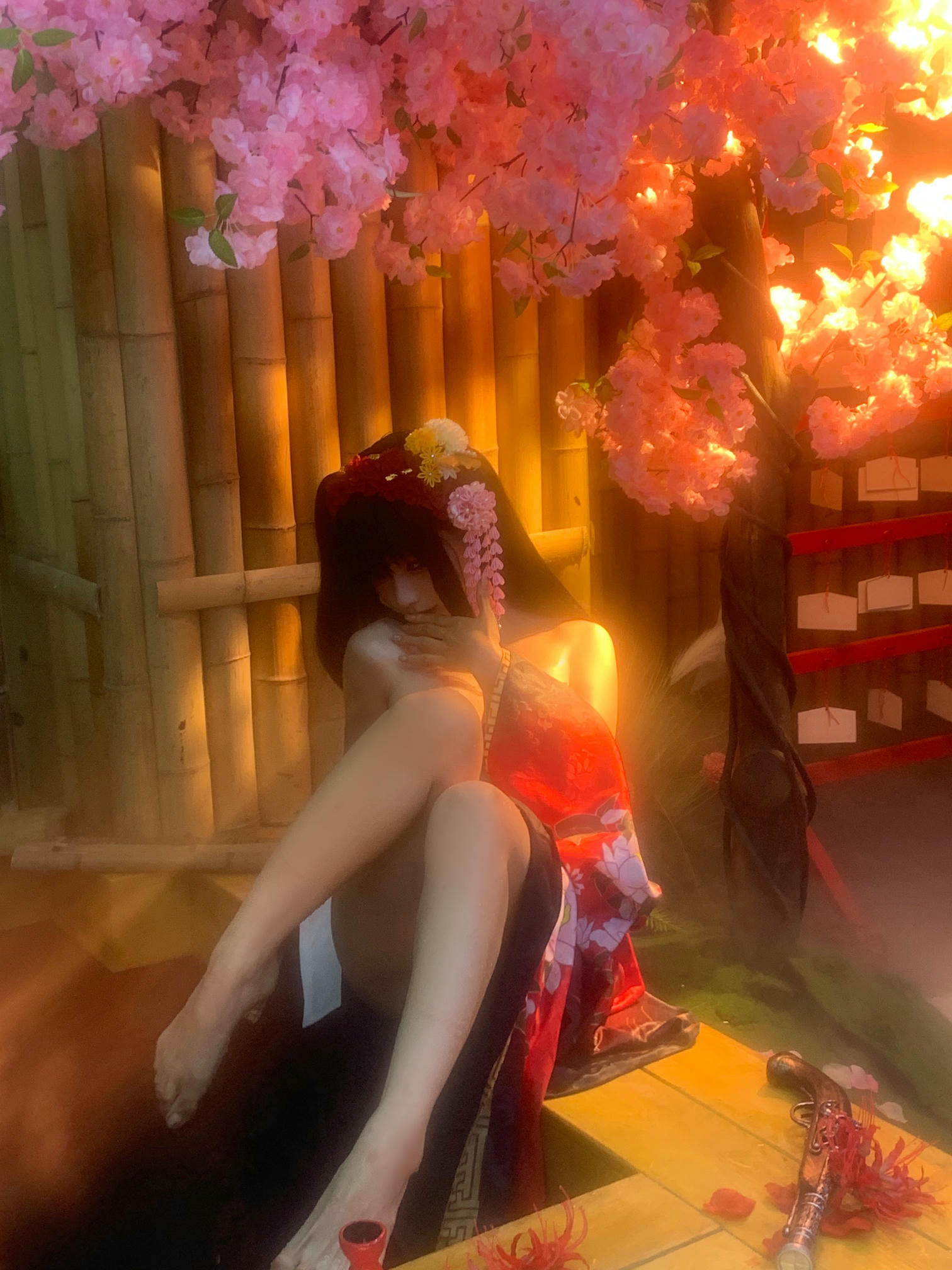 蠢沫沫 NO.310 狂三和服cos [261P9V-2.40GB]-狂三 花絮 [114P5V-582MB]_第6集