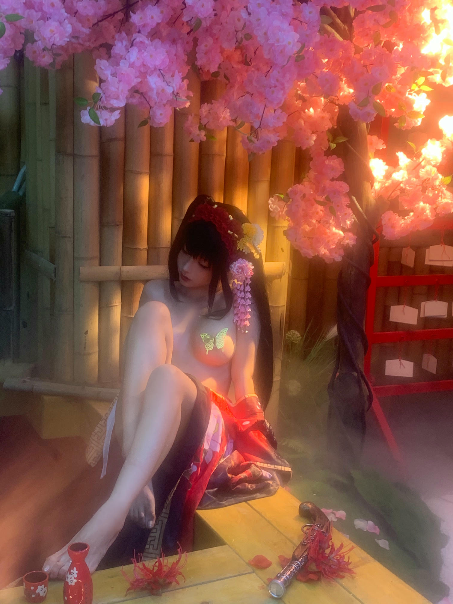 蠢沫沫 NO.310 狂三和服cos [261P9V-2.40GB]-狂三 花絮 [114P5V-582MB]_第6集