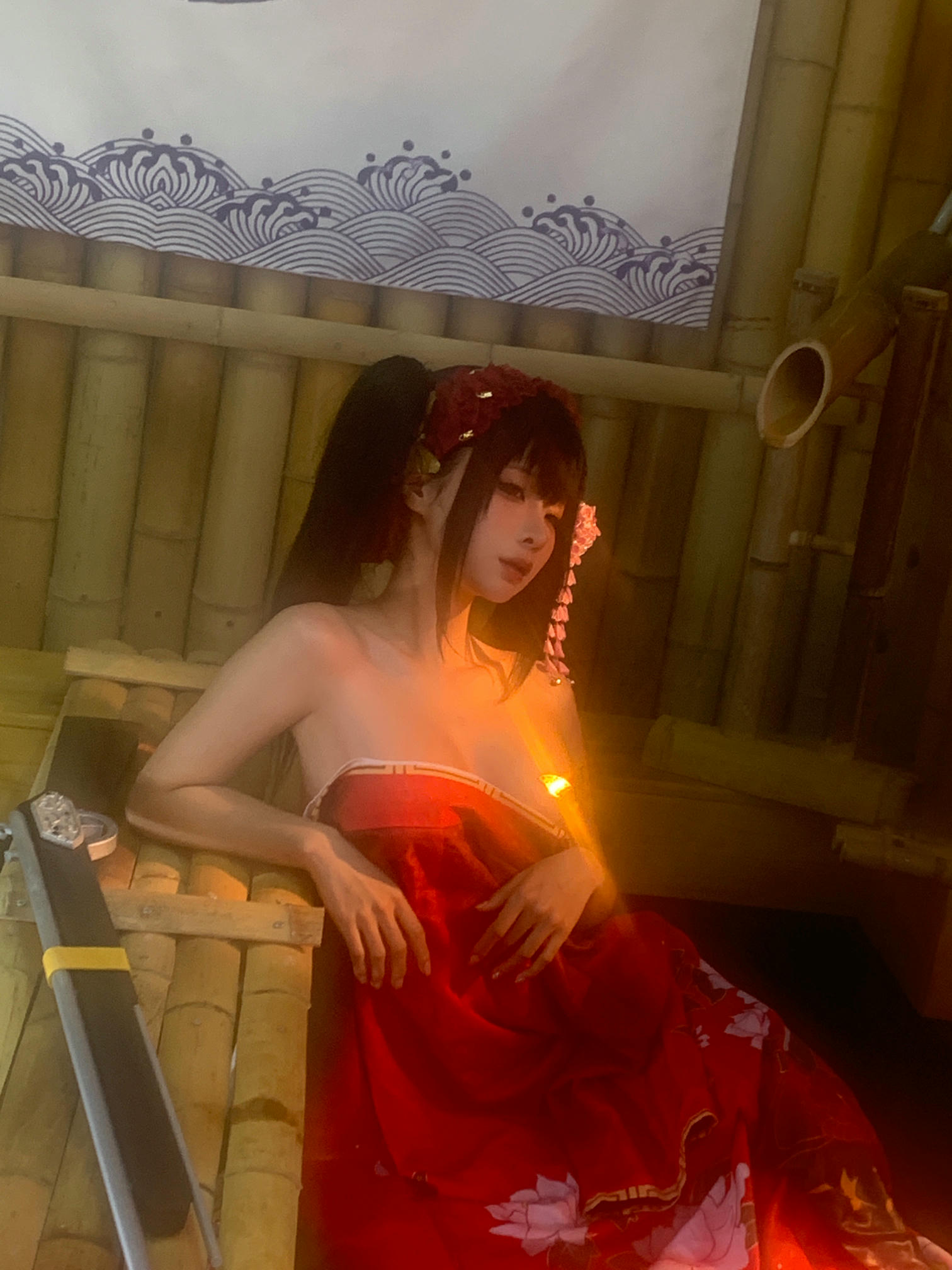 蠢沫沫 NO.310 狂三和服cos [261P9V-2.40GB]-狂三 花絮 [114P5V-582MB]_第6集