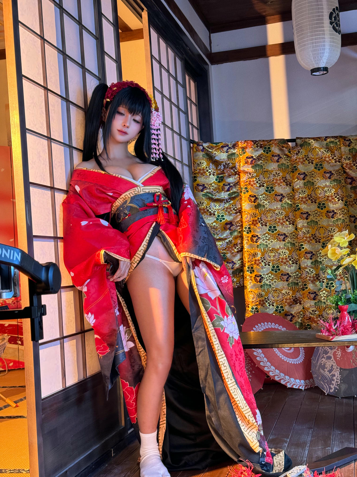 蠢沫沫 NO.310 狂三和服cos [261P9V-2.40GB]-狂三 花絮 [114P5V-582MB]_第1集