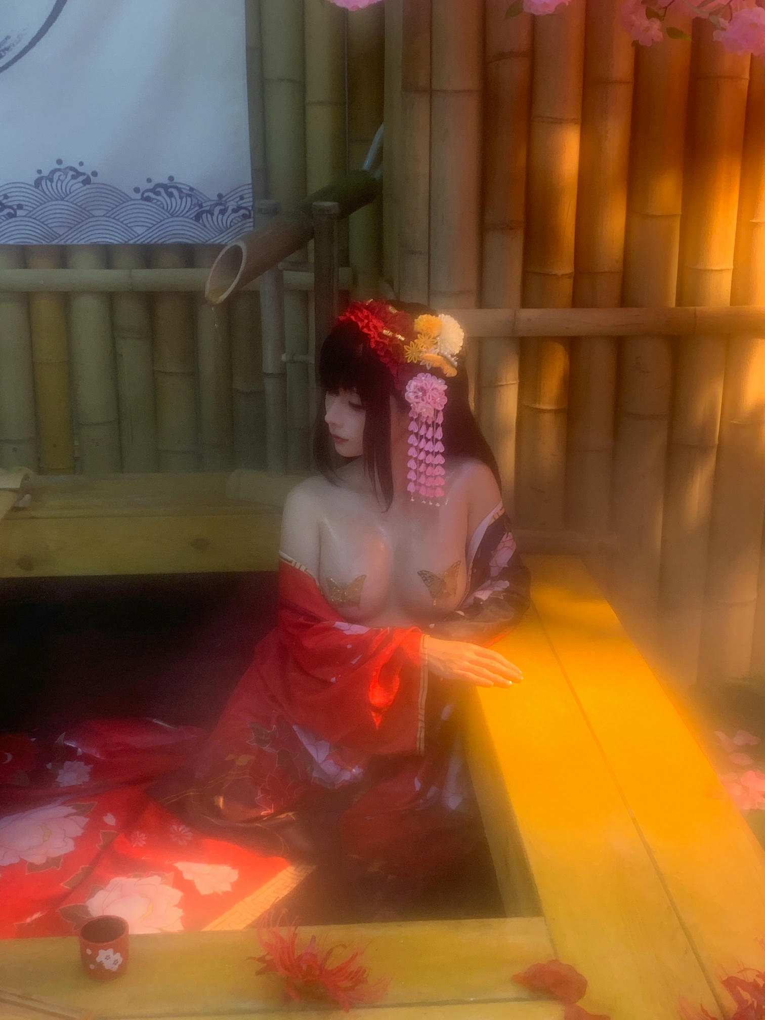 蠢沫沫 NO.310 狂三和服cos [261P9V-2.40GB]-狂三 花絮 [114P5V-582MB]_第6集