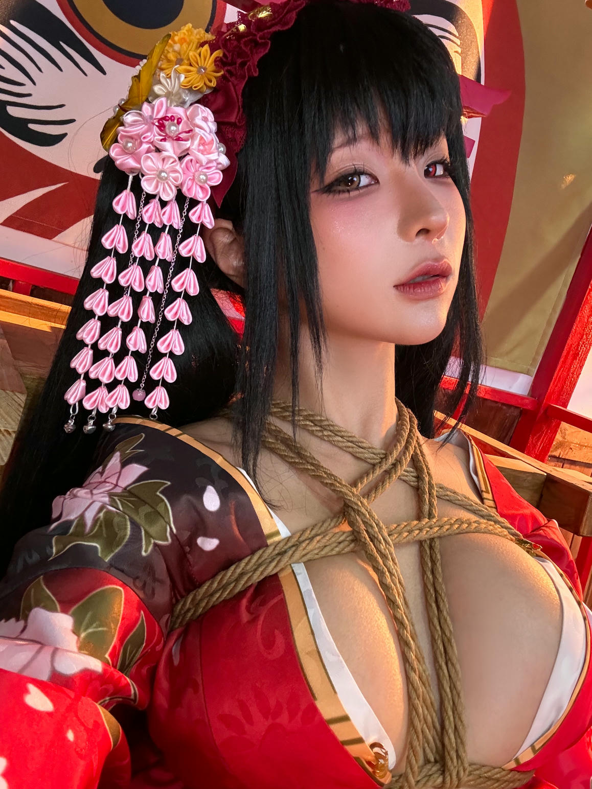 蠢沫沫 NO.310 狂三和服cos [261P9V-2.40GB]-狂三 花絮 [114P5V-582MB]_第1集