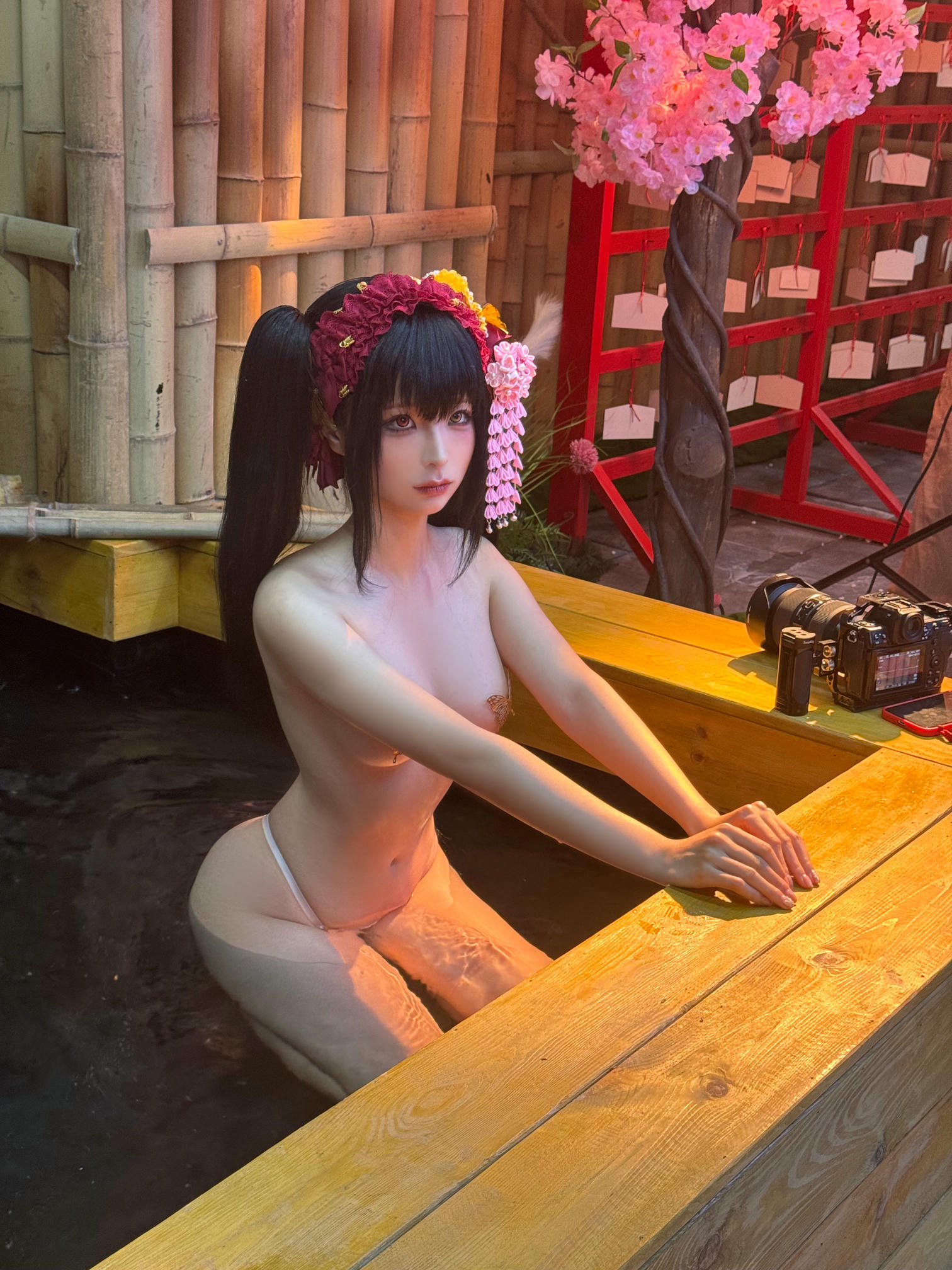 蠢沫沫 NO.310 狂三和服cos [261P9V-2.40GB]-狂三 花絮 [114P5V-582MB]_第2集