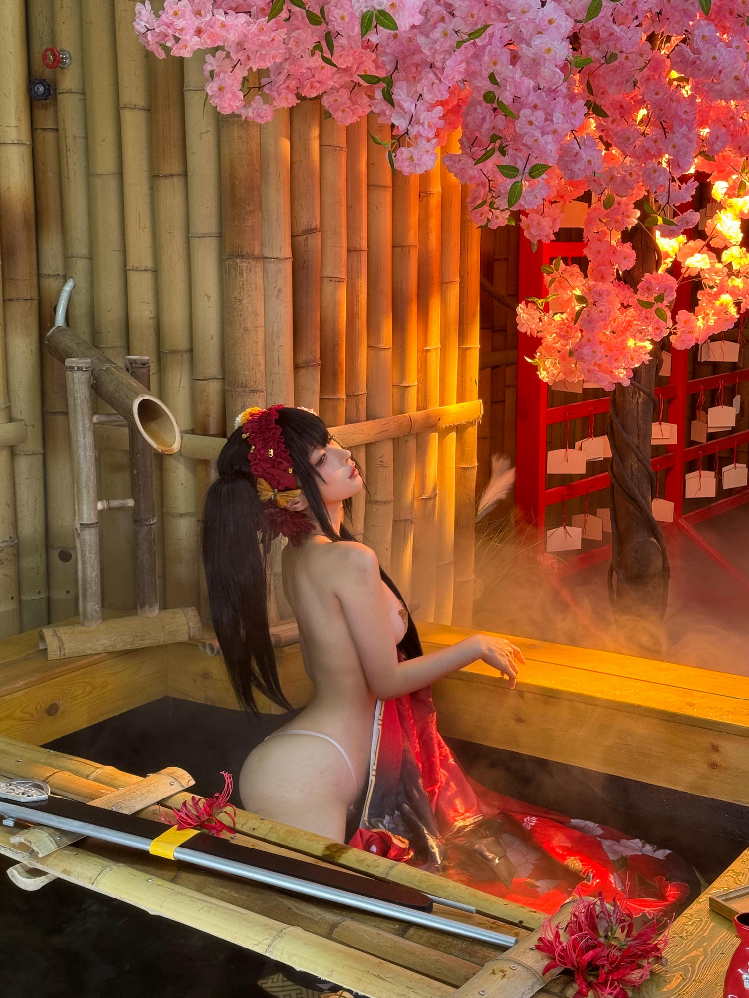 蠢沫沫 NO.310 狂三和服cos [261P9V-2.40GB]-狂三 花絮 [114P5V-582MB]_第2集