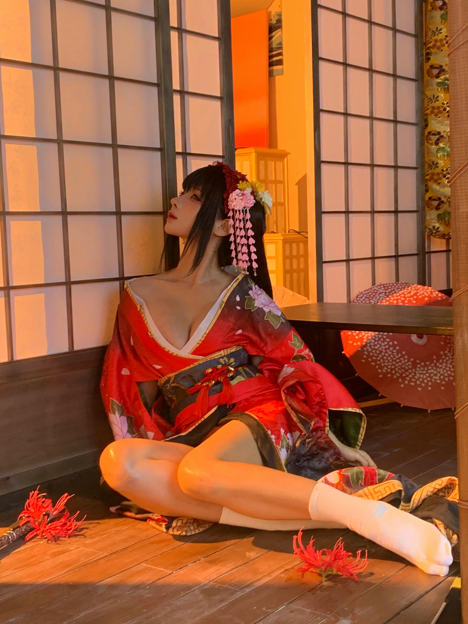 蠢沫沫 NO.310 狂三和服cos [261P9V-2.40GB]-狂三 花絮 [114P5V-582MB]_第2集