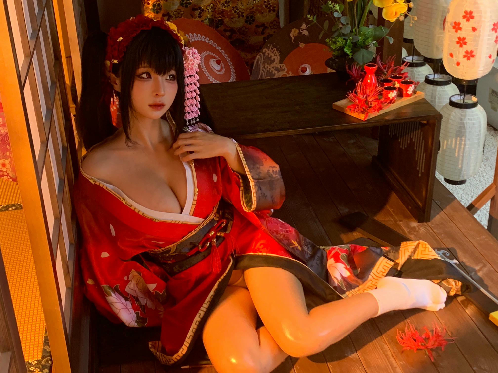 蠢沫沫 NO.310 狂三和服cos [261P9V-2.40GB]-狂三 花絮 [114P5V-582MB]_第2集