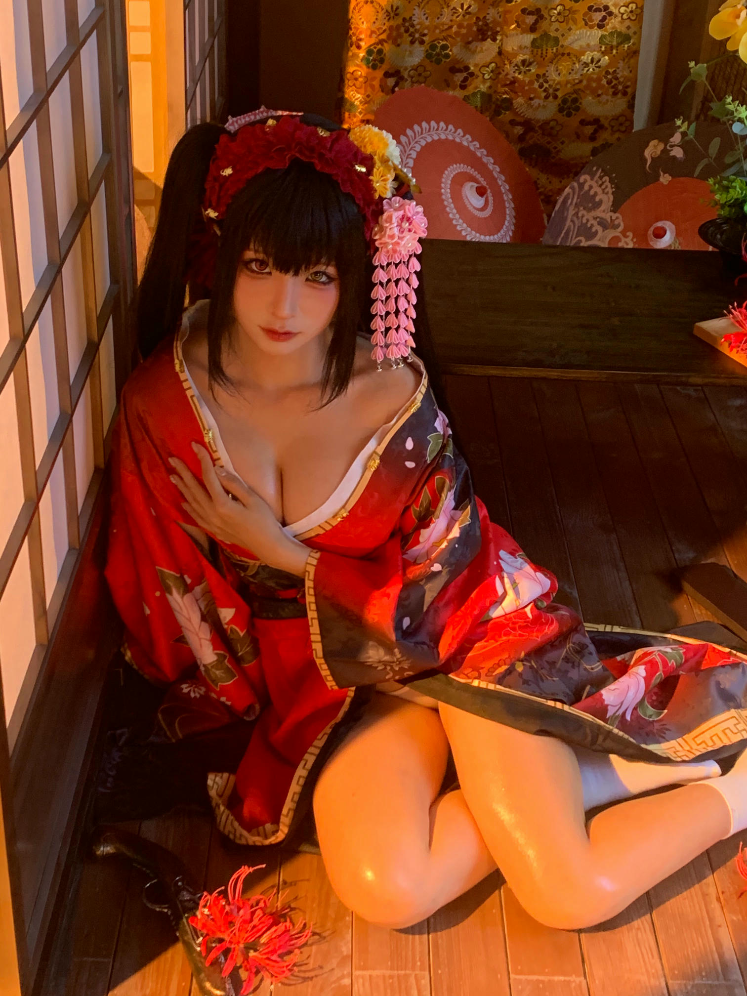 蠢沫沫 NO.310 狂三和服cos [261P9V-2.40GB]-狂三 花絮 [114P5V-582MB]_第2集