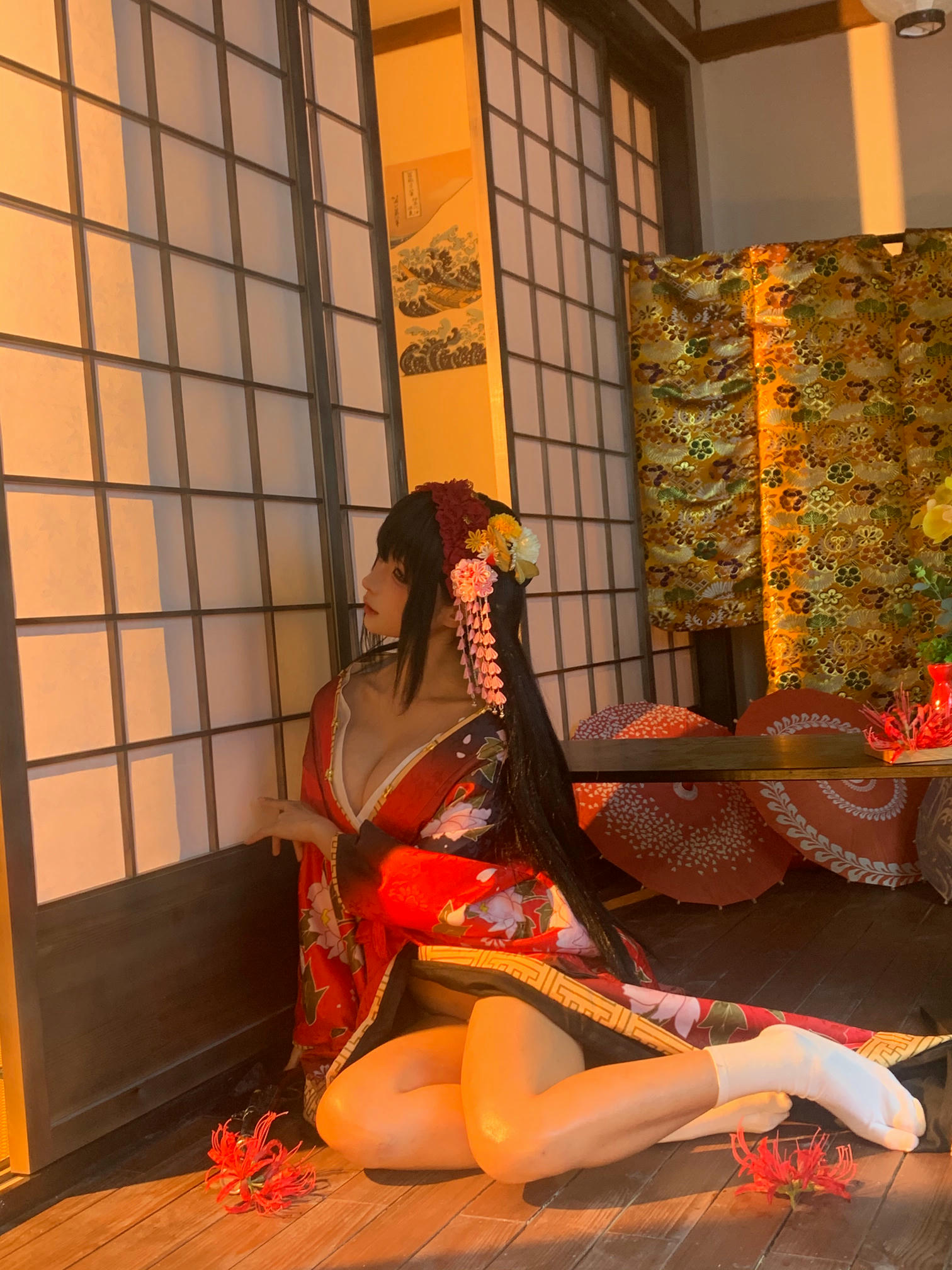 蠢沫沫 NO.310 狂三和服cos [261P9V-2.40GB]-狂三 花絮 [114P5V-582MB]_第2集