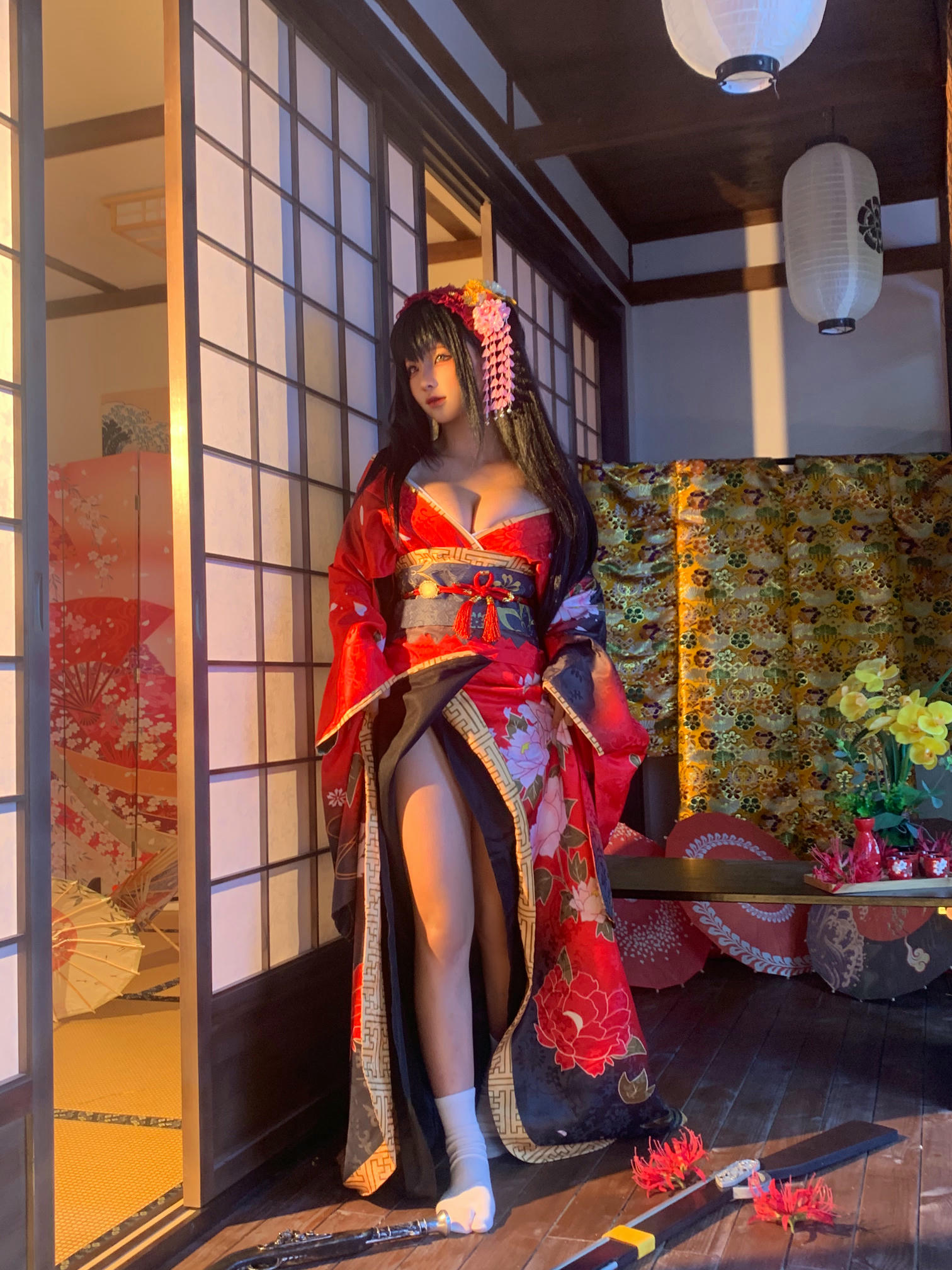 蠢沫沫 NO.310 狂三和服cos [261P9V-2.40GB]-狂三 花絮 [114P5V-582MB]_第3集