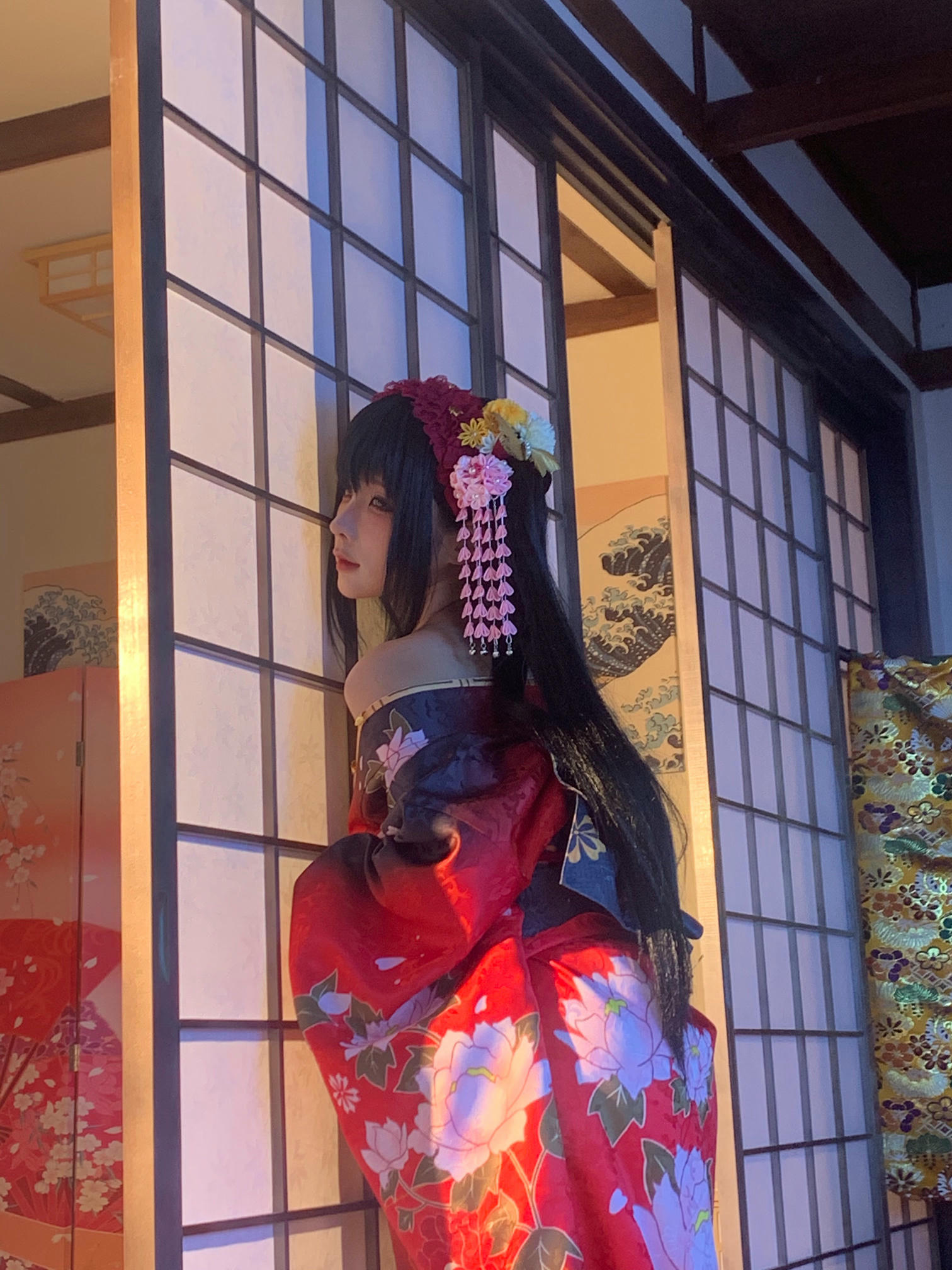 蠢沫沫 NO.310 狂三和服cos [261P9V-2.40GB]-狂三 花絮 [114P5V-582MB]_第3集