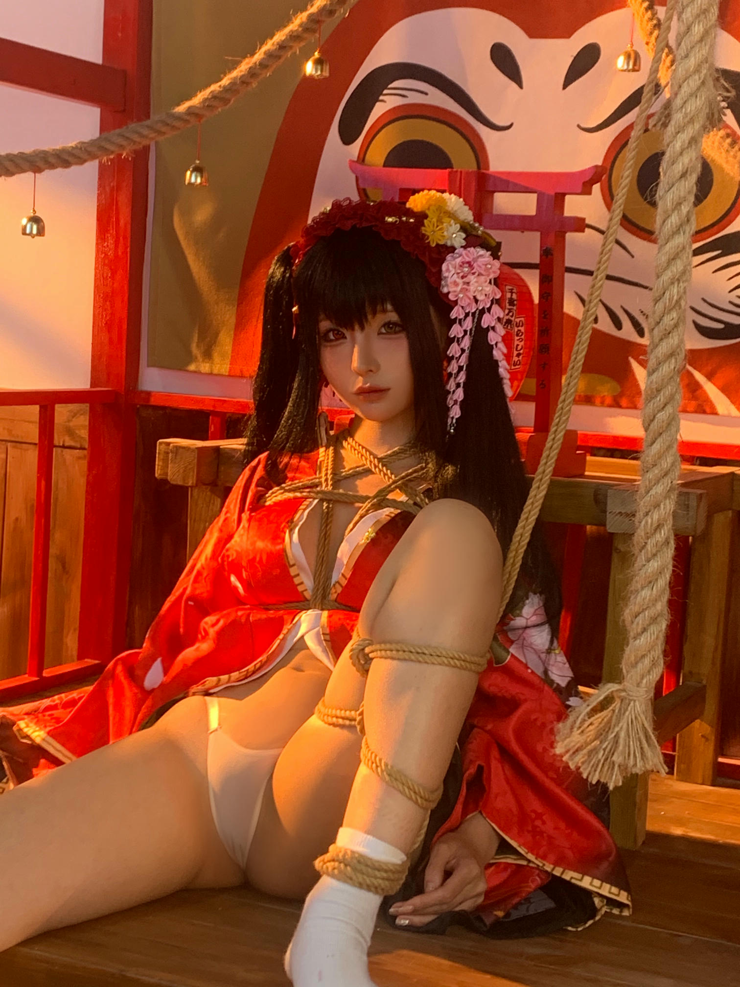 蠢沫沫 NO.310 狂三和服cos [261P9V-2.40GB]-狂三 花絮 [114P5V-582MB]_第3集