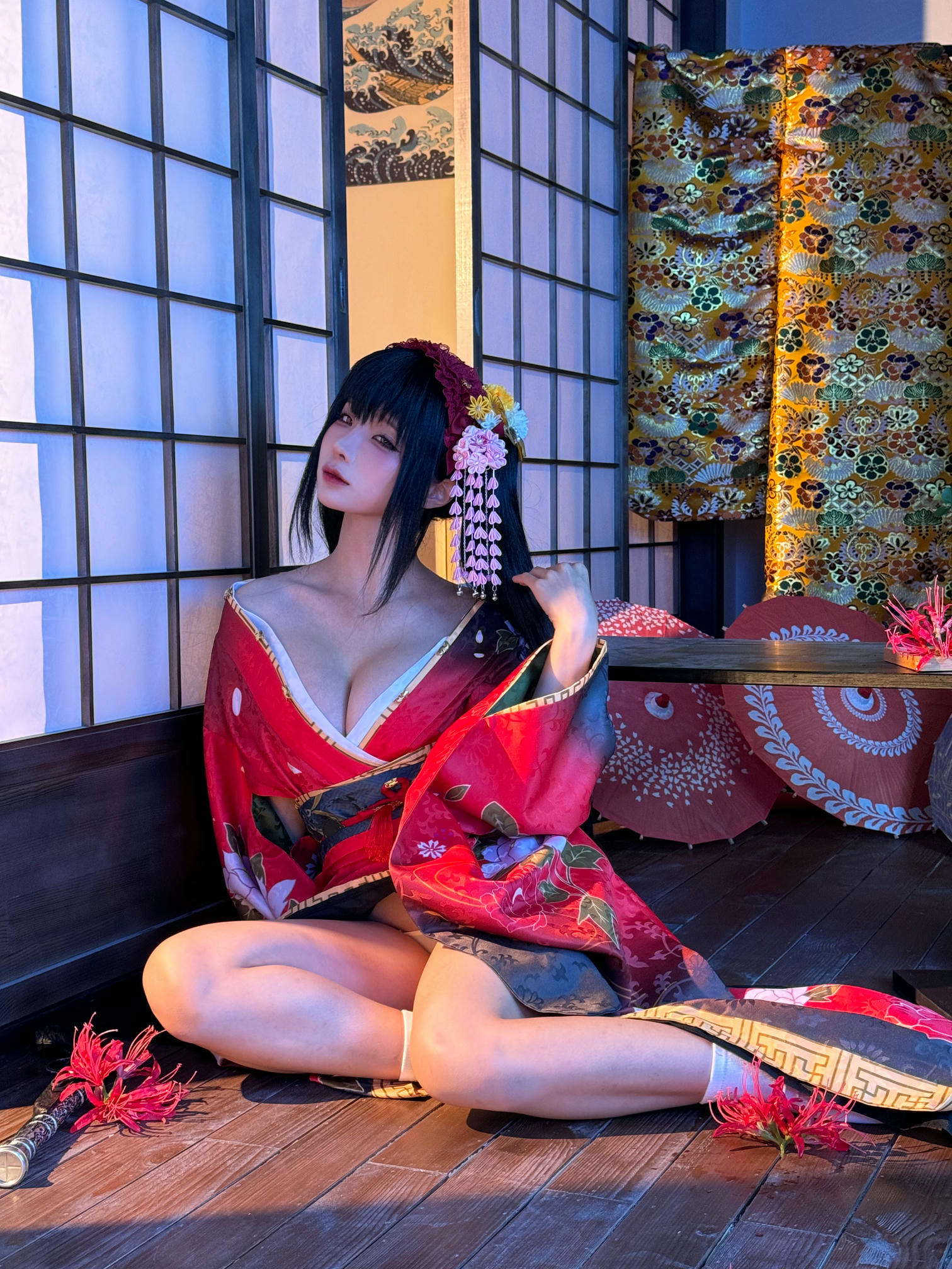 蠢沫沫 NO.310 狂三和服cos [261P9V-2.40GB]-狂三 花絮 [114P5V-582MB]_第1集