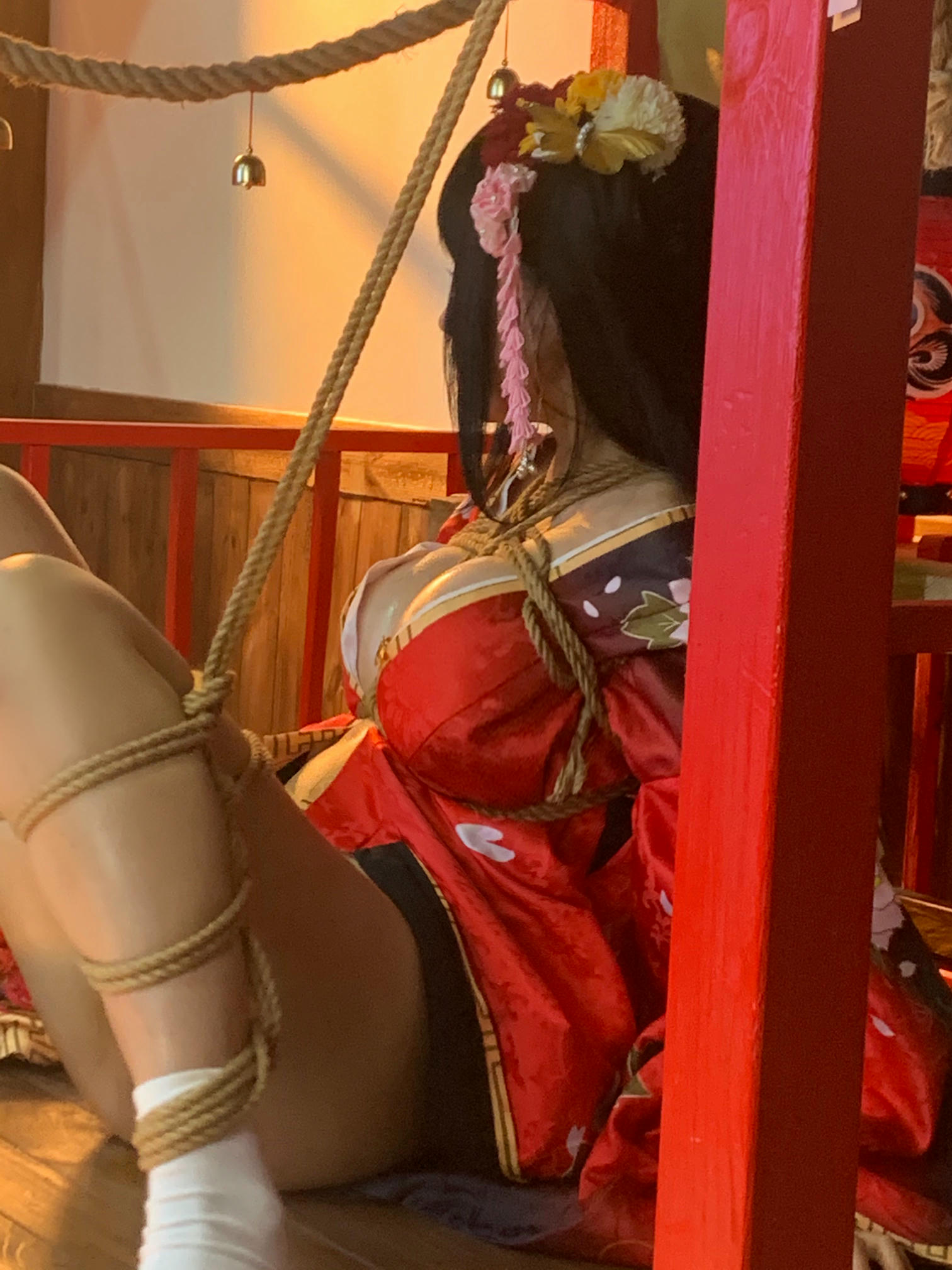 蠢沫沫 NO.310 狂三和服cos [261P9V-2.40GB]-狂三 花絮 [114P5V-582MB]_第4集