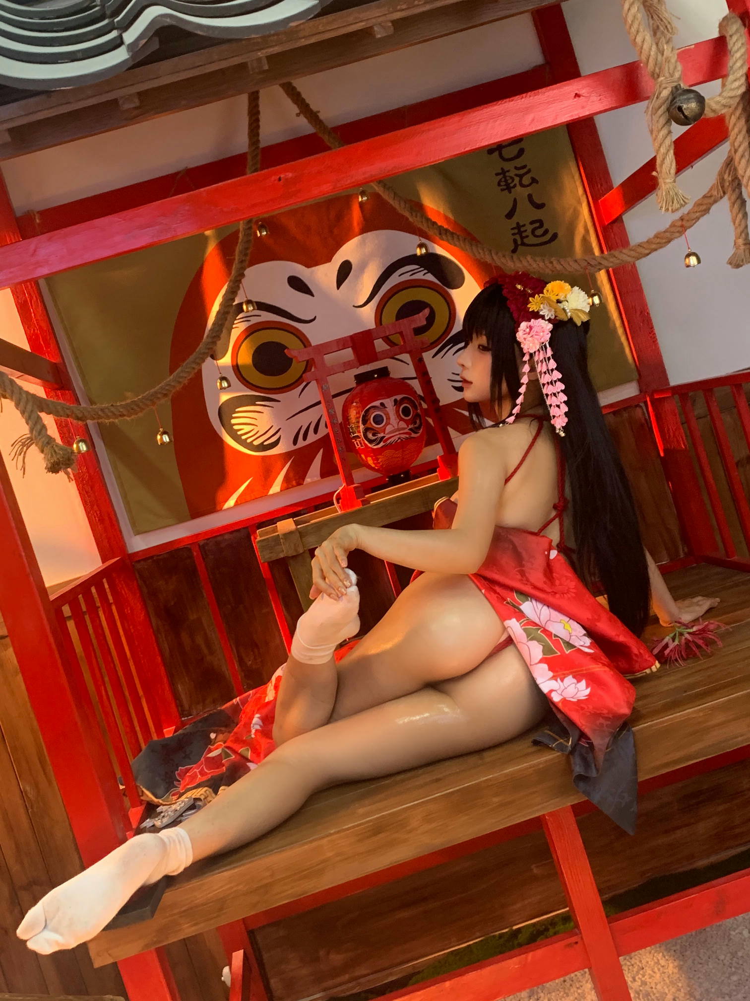 蠢沫沫 NO.310 狂三和服cos [261P9V-2.40GB]-狂三 花絮 [114P5V-582MB]_第4集