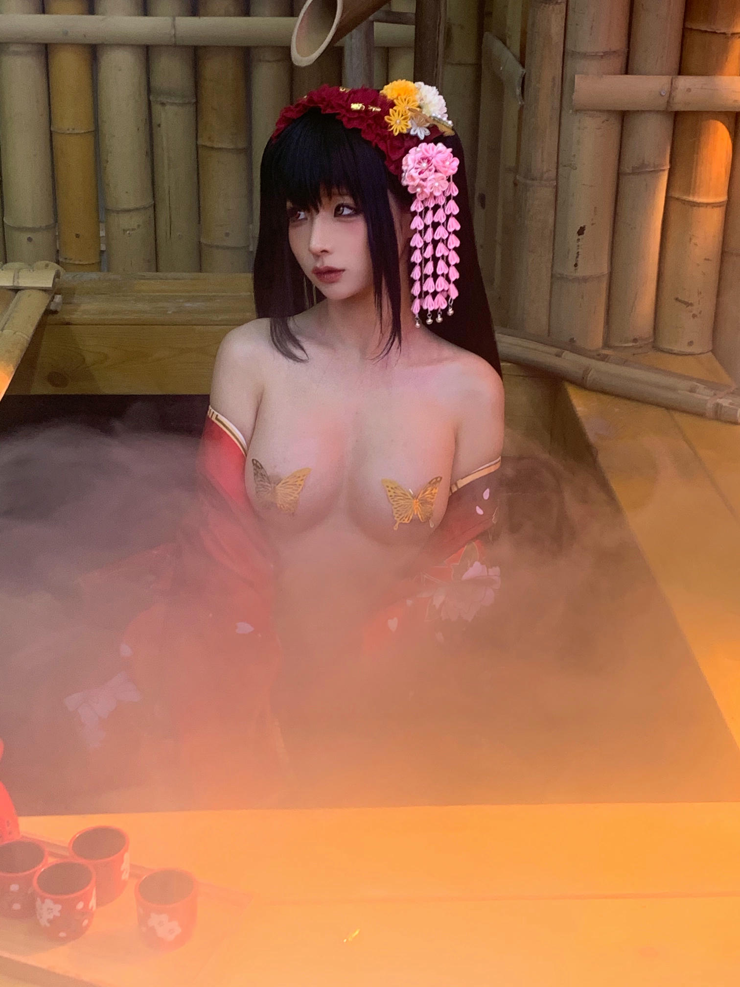 蠢沫沫 NO.310 狂三和服cos [261P9V-2.40GB]-狂三 花絮 [114P5V-582MB]_第5集