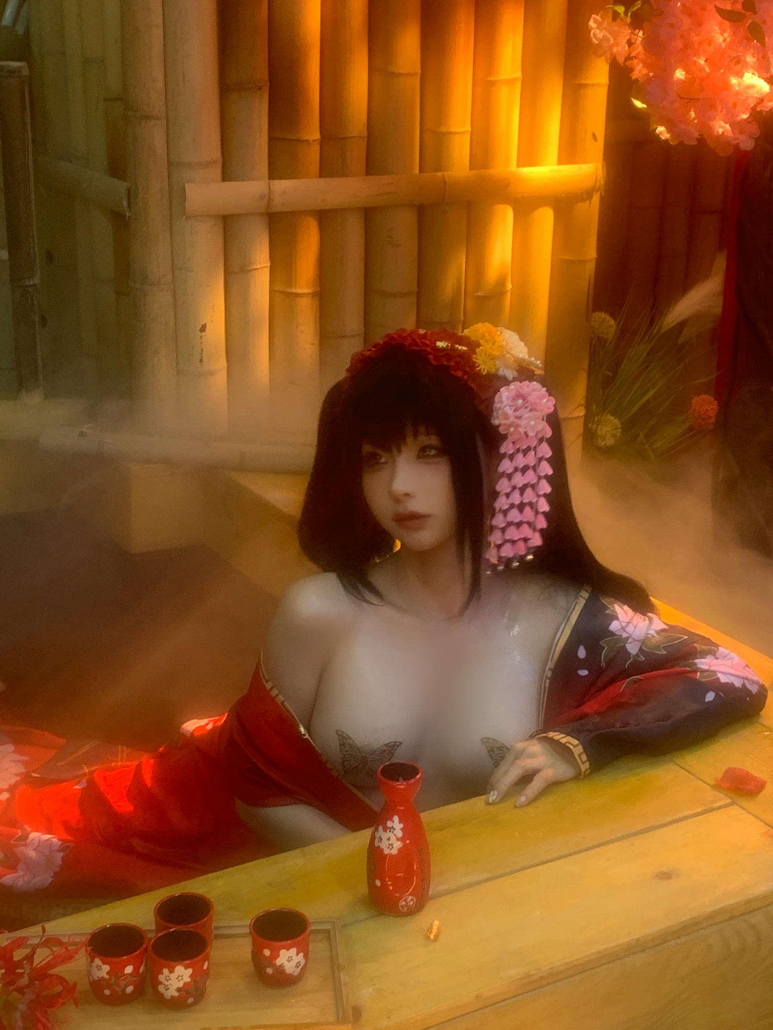 蠢沫沫 NO.310 狂三和服cos [261P9V-2.40GB]-狂三 花絮 [114P5V-582MB]_第5集