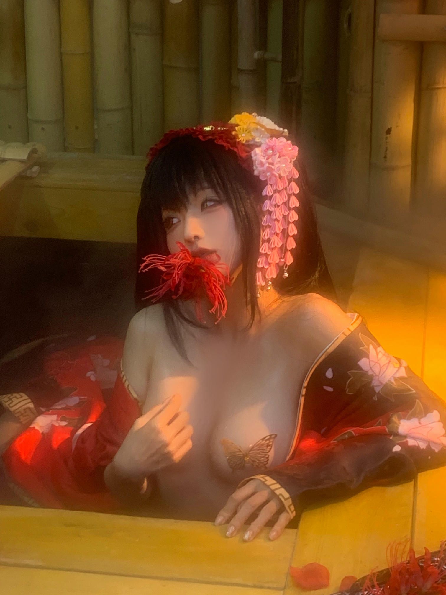 蠢沫沫 NO.310 狂三和服cos [261P9V-2.40GB]-狂三 花絮 [114P5V-582MB]_第5集