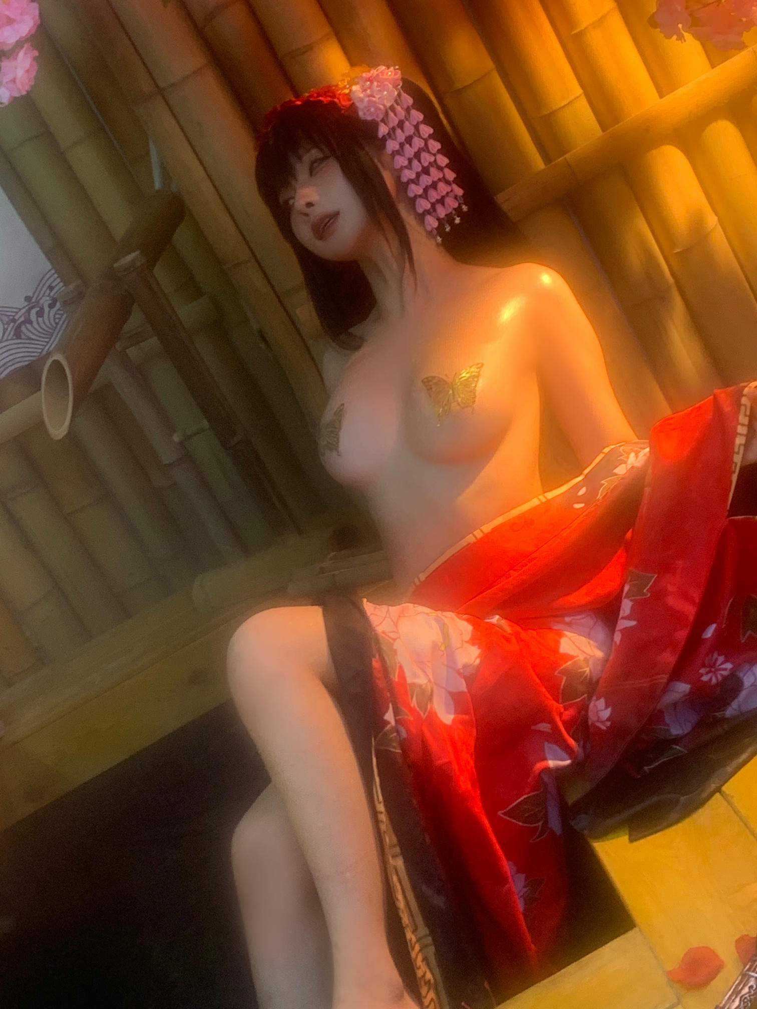 蠢沫沫 NO.310 狂三和服cos [261P9V-2.40GB]-狂三 花絮 [114P5V-582MB]_第5集