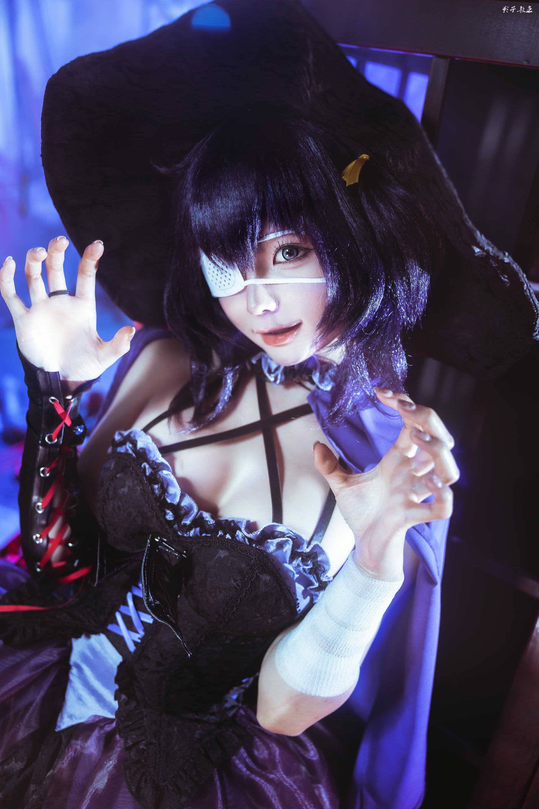 蠢沫沫 NO.313 2024年会员 六花万圣 [24P-219MB]_第1集