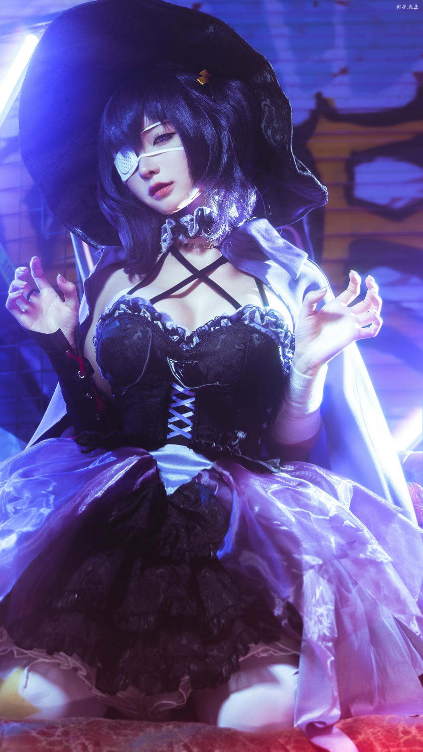 蠢沫沫 NO.313 2024年会员 六花万圣 [24P-219MB]_第1集