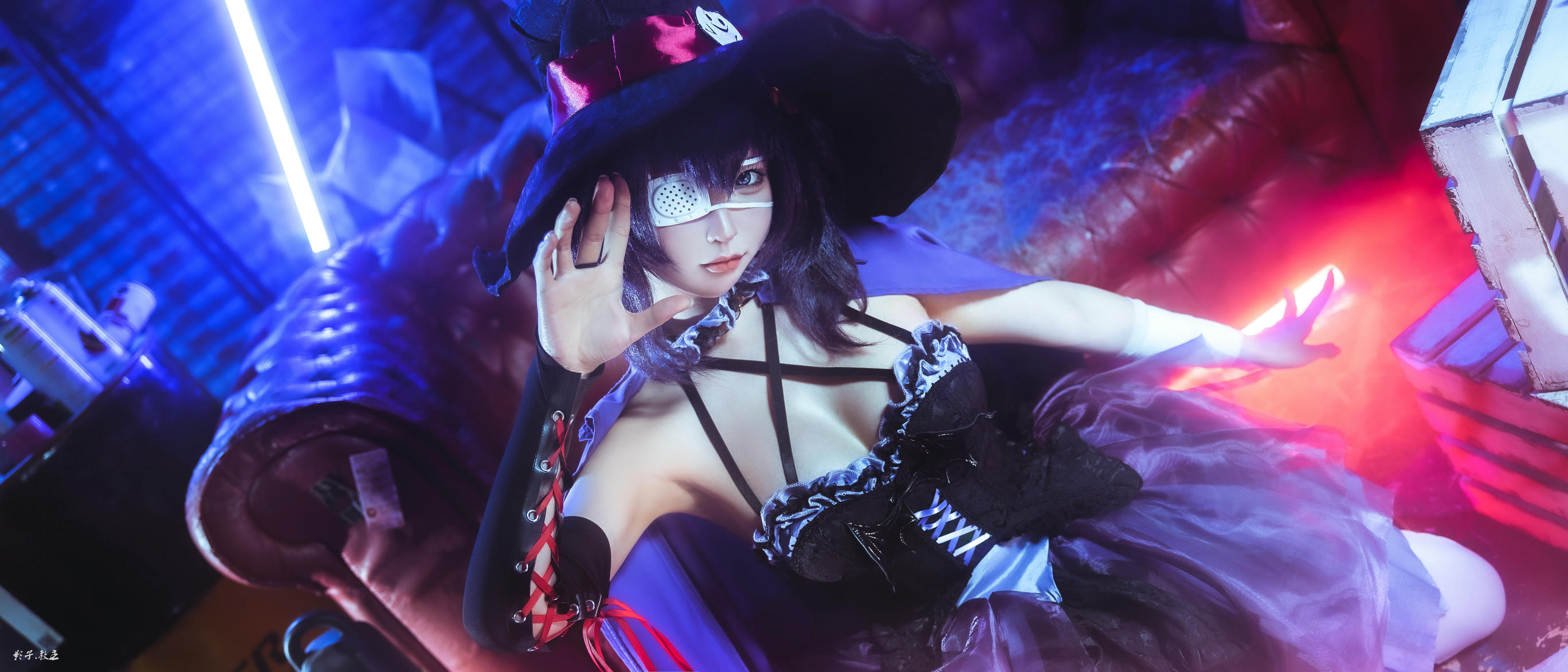 蠢沫沫 NO.313 2024年会员 六花万圣 [24P-219MB]_第1集