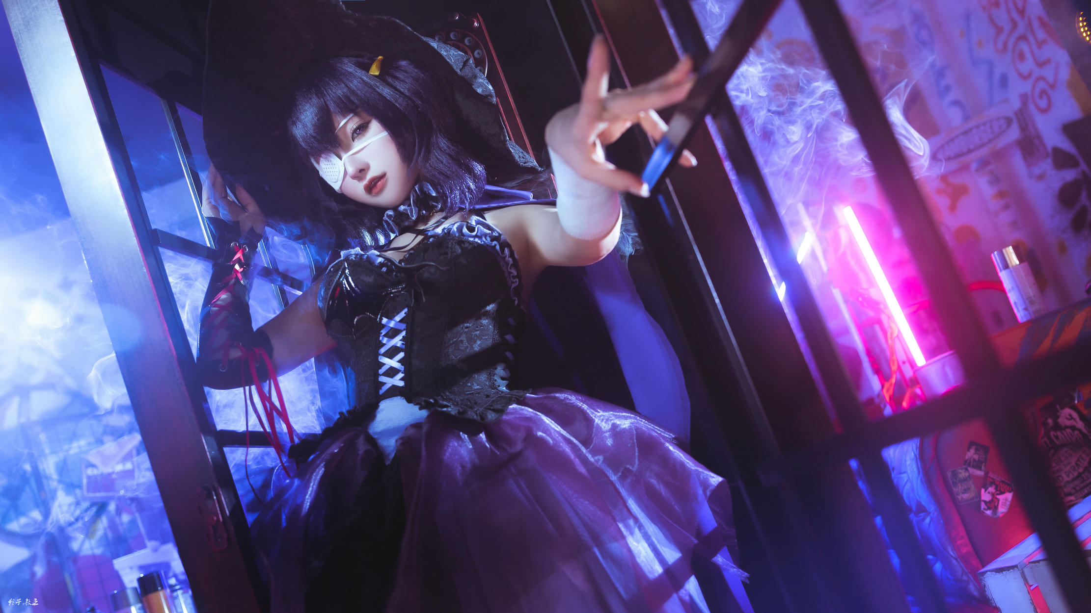 蠢沫沫 NO.313 2024年会员 六花万圣 [24P-219MB]_第1集