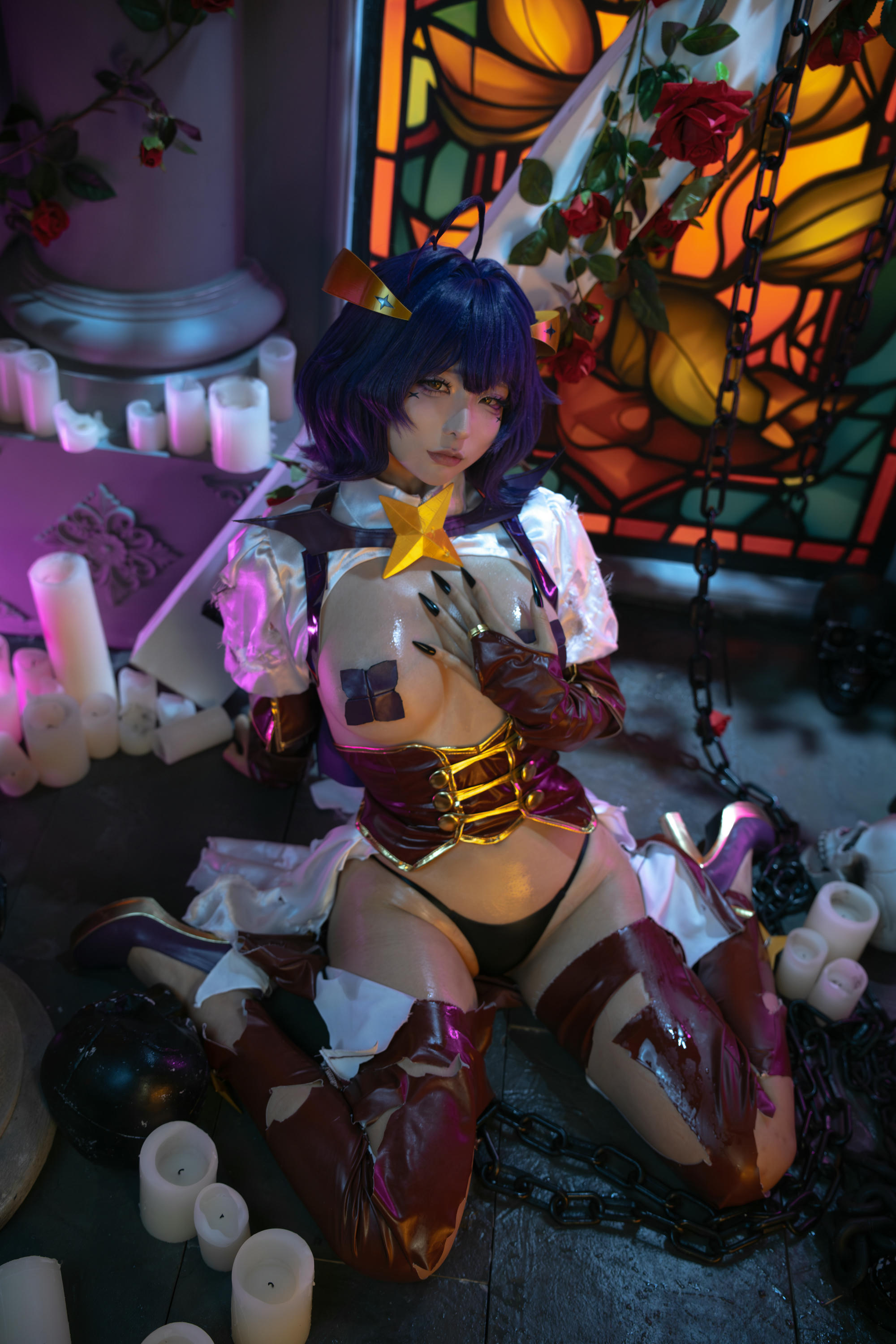 蠢沫沫 NO.314 柊舞缇娜 [87P+2V-1.05GB]_第3集