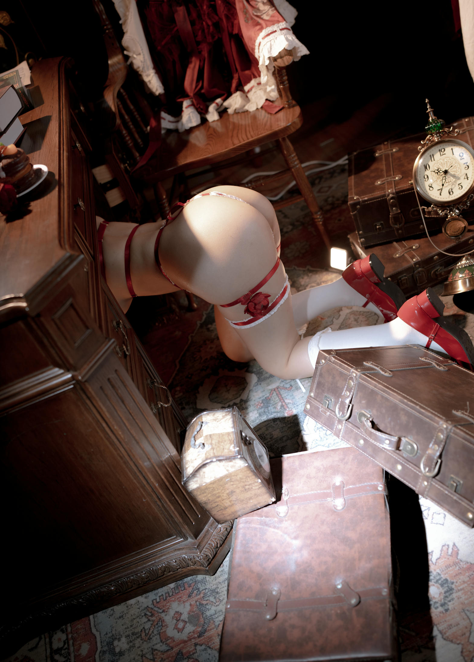 蠢沫沫 NO.317 橱窗娃娃[135P1V-1.27G]_第2集