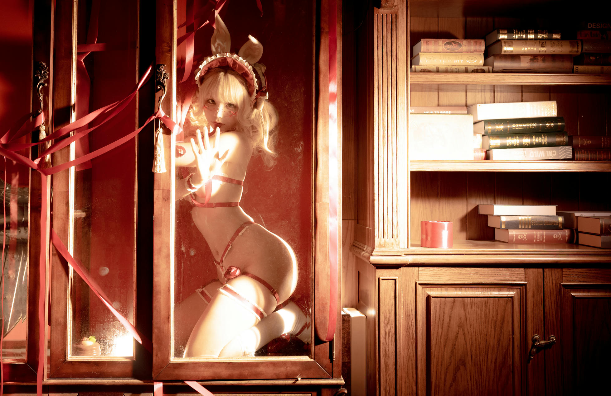 蠢沫沫 NO.317 橱窗娃娃[135P1V-1.27G]_第3集