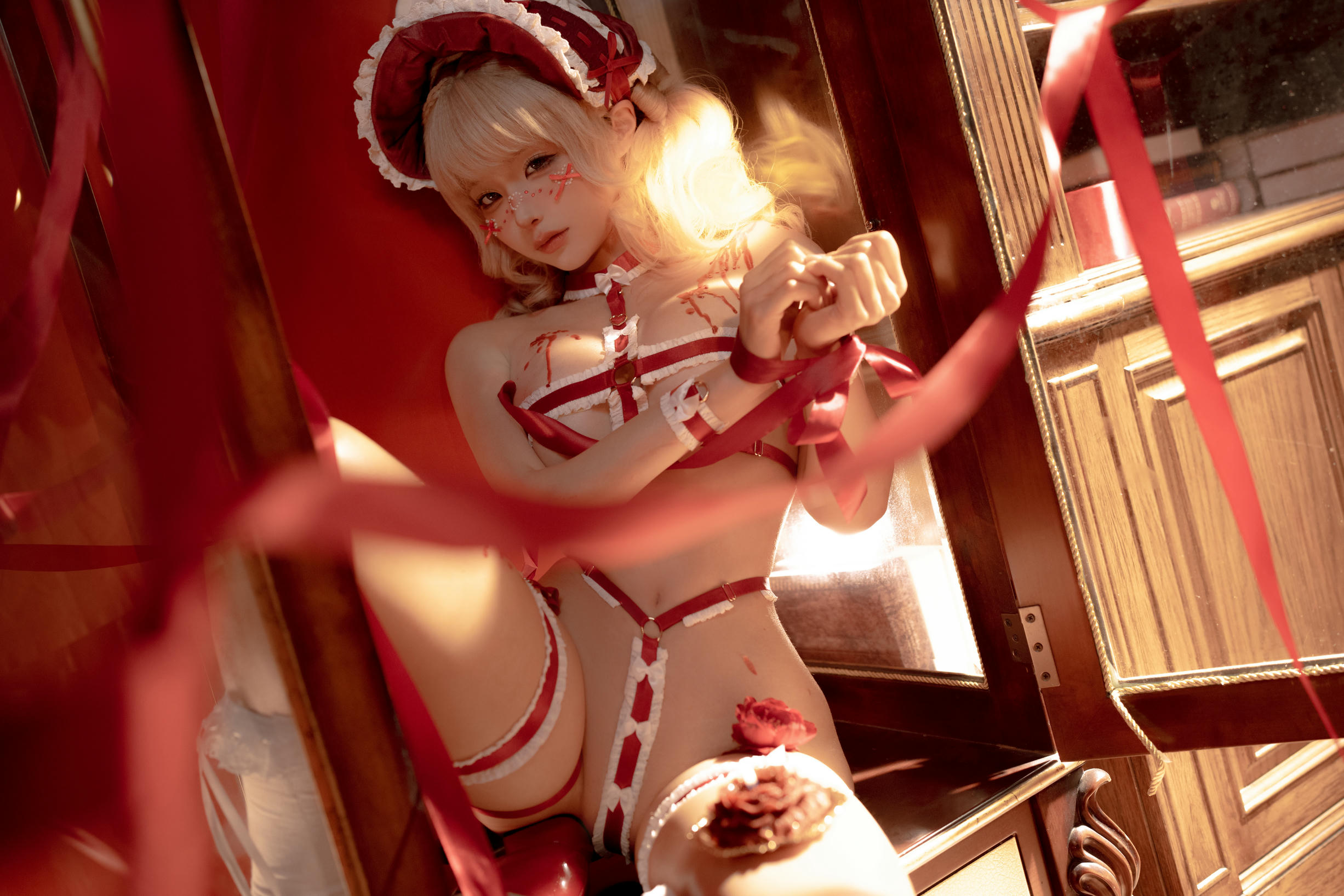 蠢沫沫 NO.317 橱窗娃娃[135P1V-1.27G]_第4集