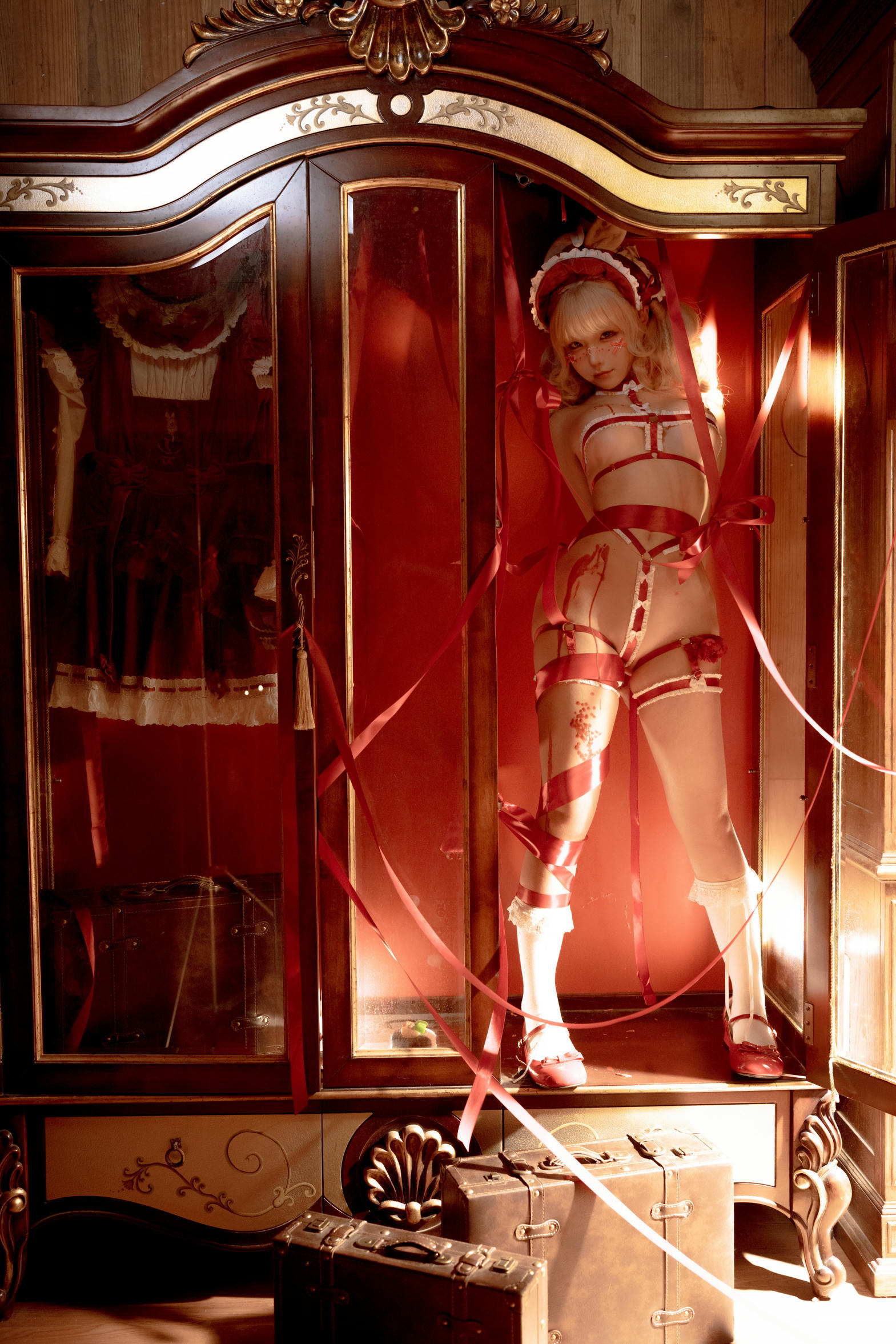 蠢沫沫 NO.317 橱窗娃娃[135P1V-1.27G]_第4集